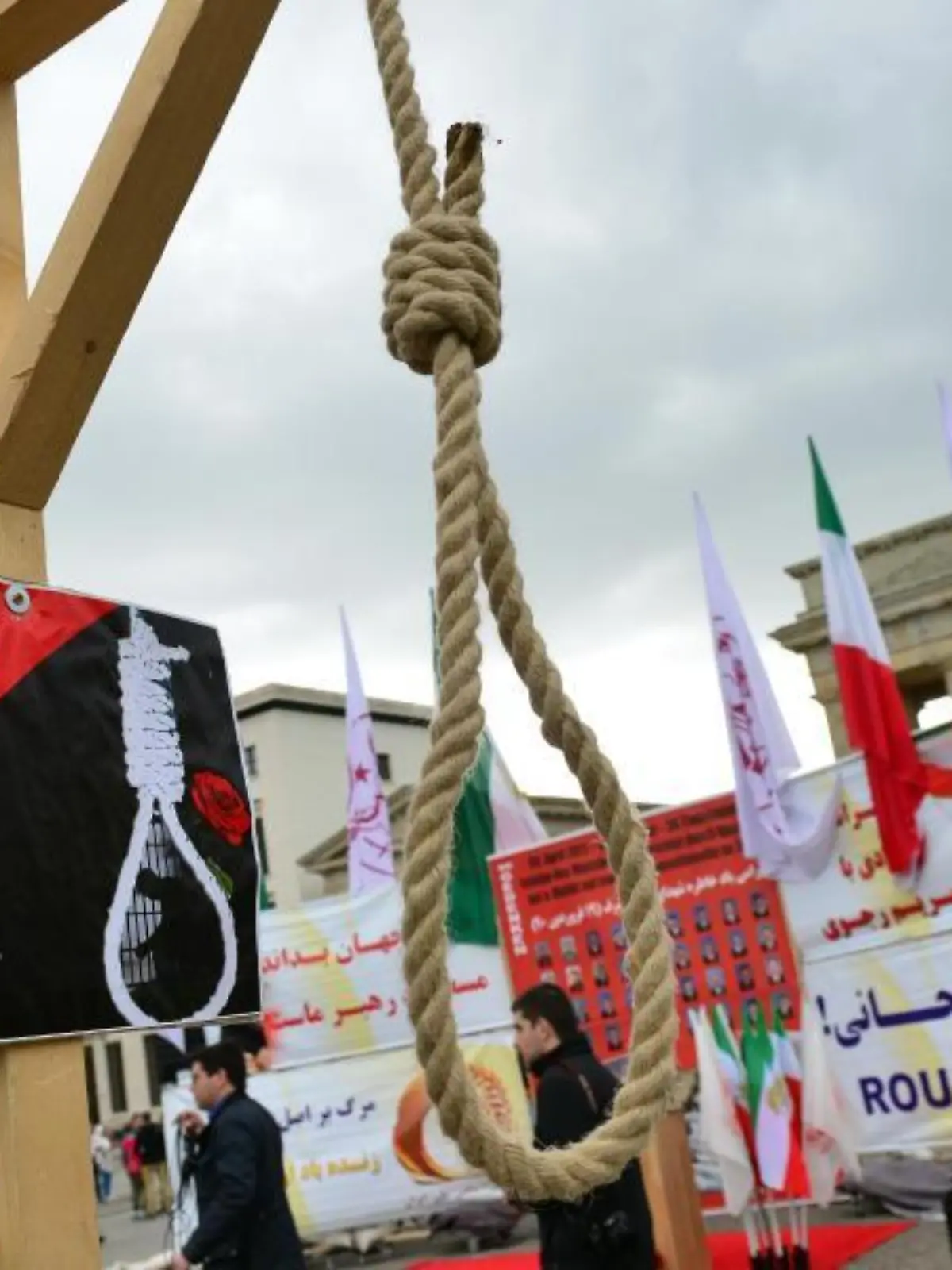Demonstration gegen Todesstrafe im Iran