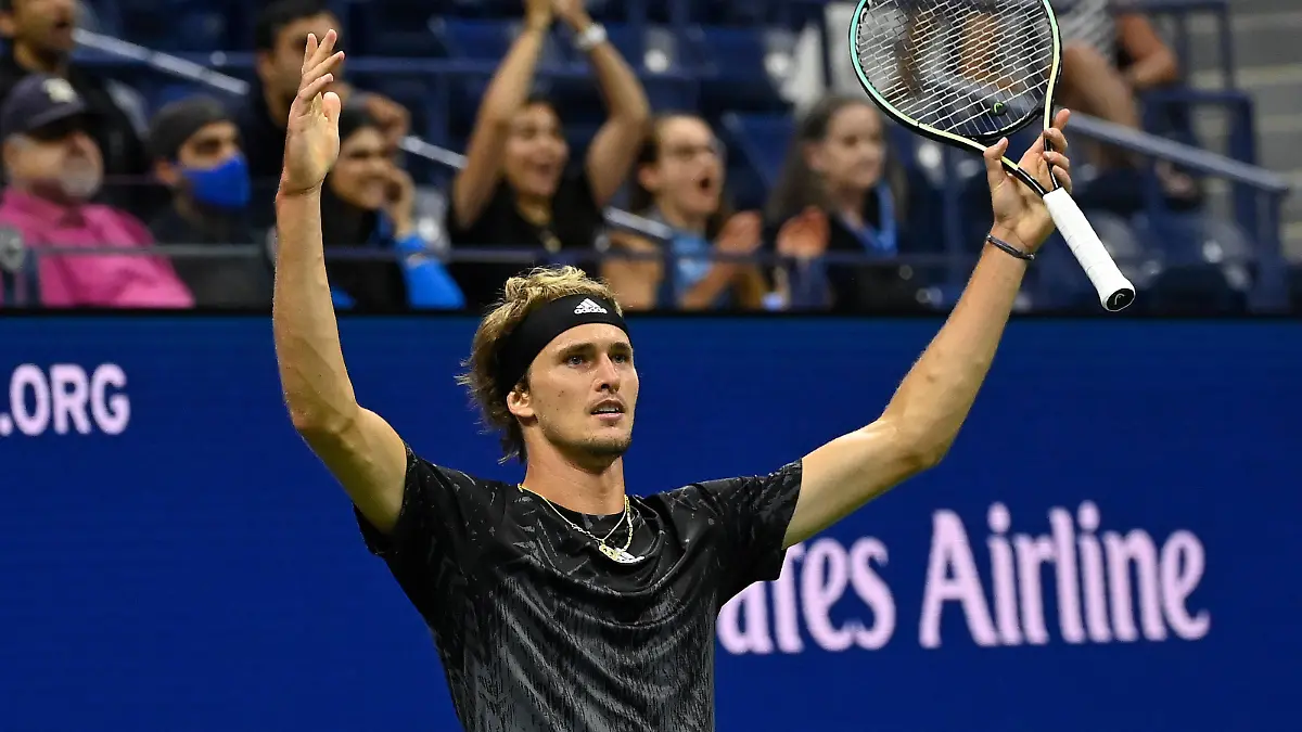 2021 US Open Alexander Zverev , Germany *** 2021 US Open Alexander Zverev , Germany 