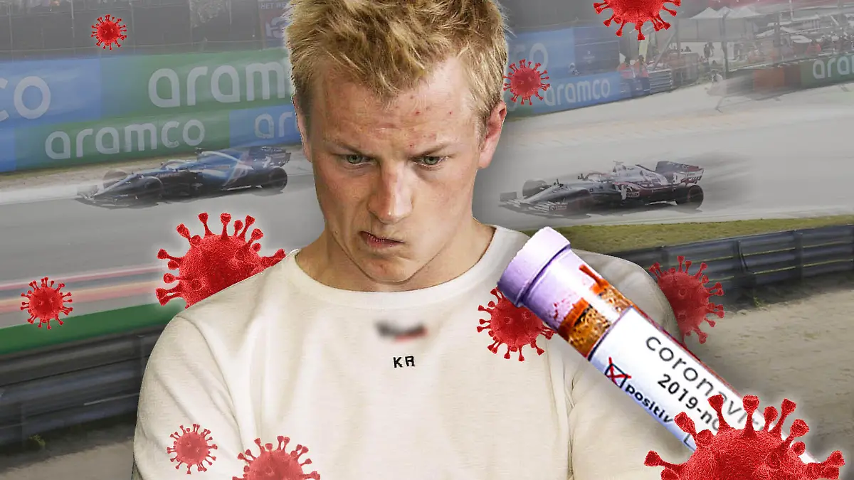 Kimi Räikkönen muss in Quarantäne.