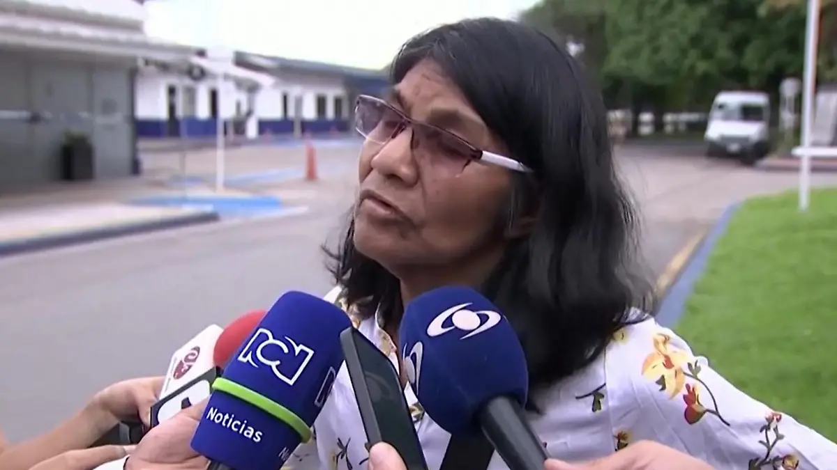 Maria Fatima Valencia sorgt sich um ihre Enkel.