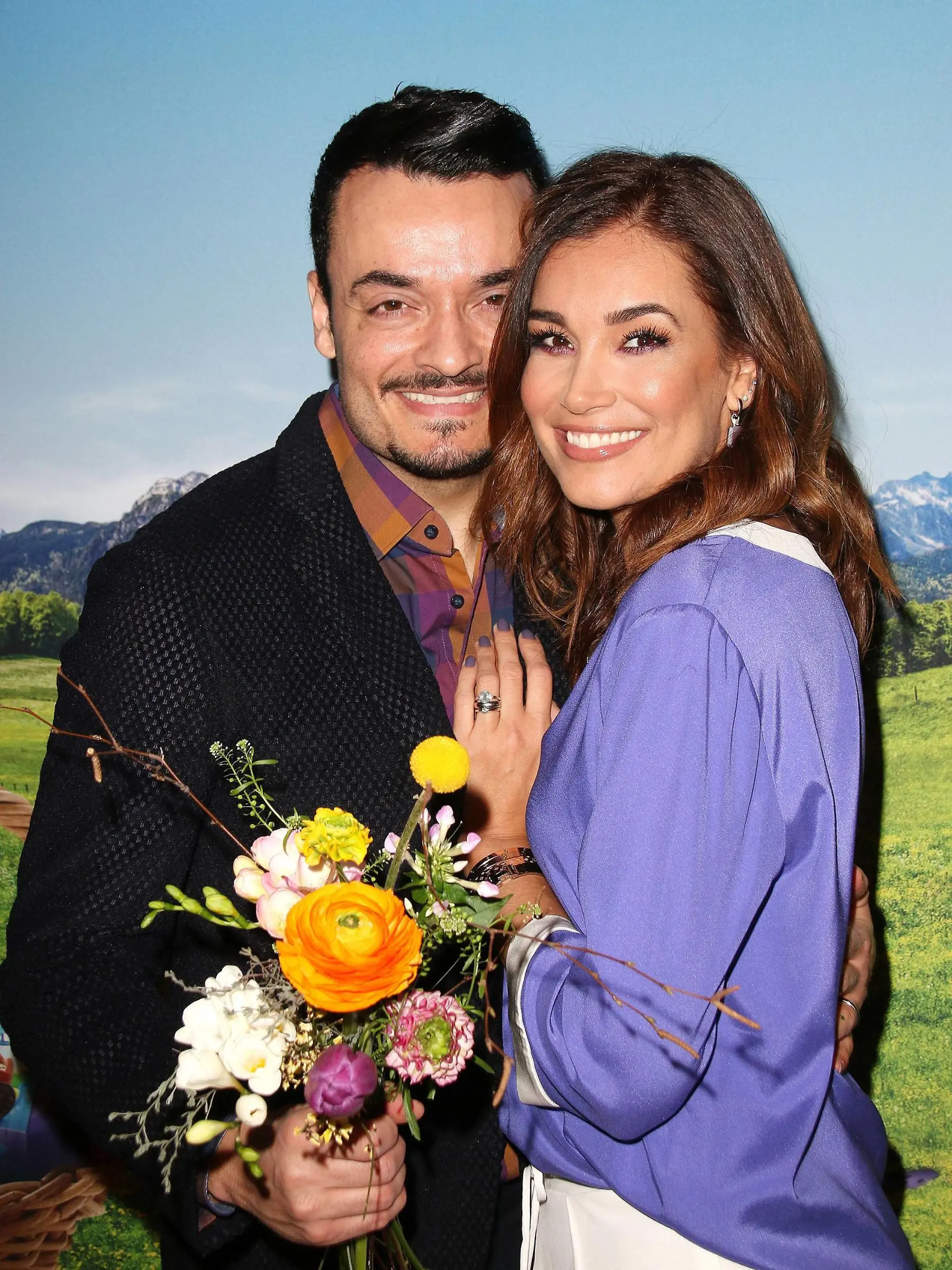 Giovanni und Jana Ina Zarrella beim Oster Brunch von Milka am 22.3.2018 im Studio Lassen in Hamburg Milka Osterbrunch in Hamburg, 2018 *** Giovanni and Jana Ina Zarrella at the Easter Brunch by Milka on 22 3 2018 in the Studio Lassen in Hamburg Milka Easter Brunch in Hamburg 2018 PUBLICATIONxINxGERxSUIxAUTxONLY  