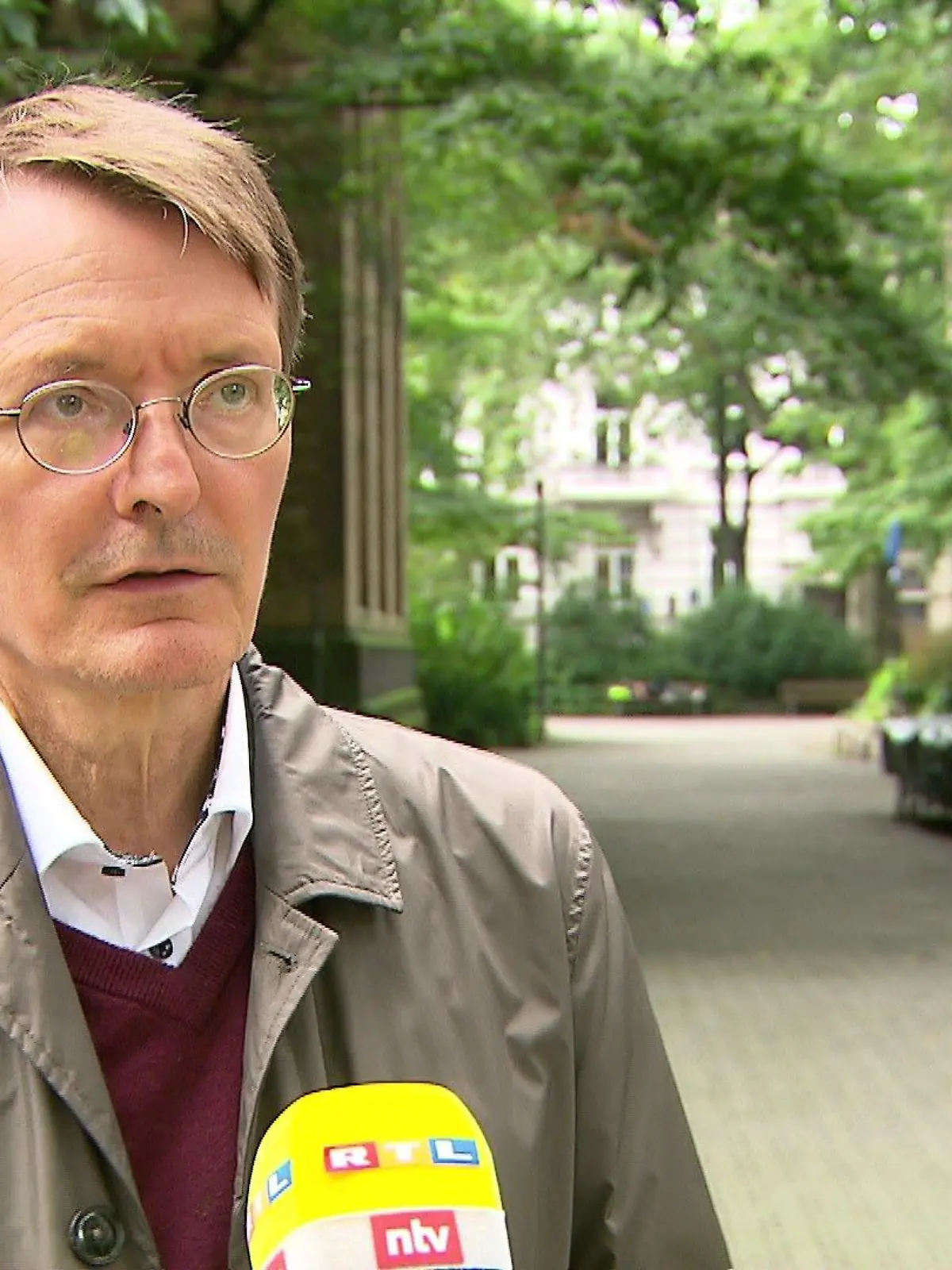 Karl-Lauterbach im RTL-Interview