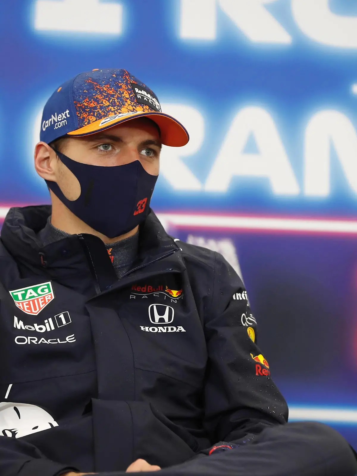 VERSTAPPEN Max ned, Red Bull Racing Honda RB16B, portrait press conference, PK, Pressekonferenz after race during the Formula 1 Belgium Grand Prix, 12th round of the 2021 FIA Formula One World Championship, WM, Weltmeisterschaft from August 27 to 29, 2021 on the Circuit de Spa-Francorchamps, in Stavelot, near Liege, Belgium - FORMULE 1 : Grand prix de belgique - 29/08/2021 DPPI/PANORAMIC PUBLICATIONxNOTxINxFRAxITAxBEL _V2_6193 