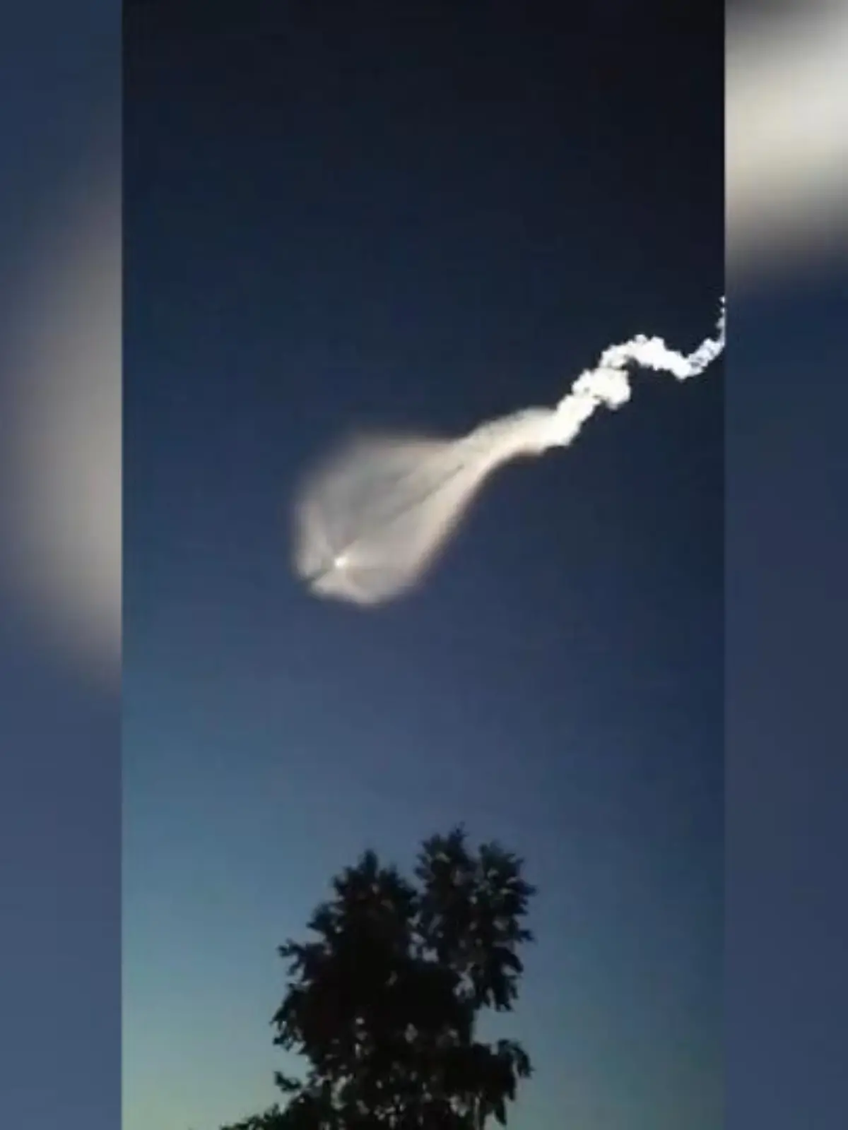 Bild zu: "Leuchtendes Objekt am Himmel entdeckt"