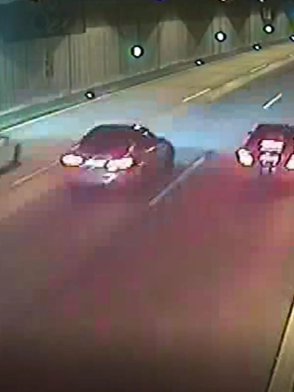 Aufnahmen aus dem Tunnel