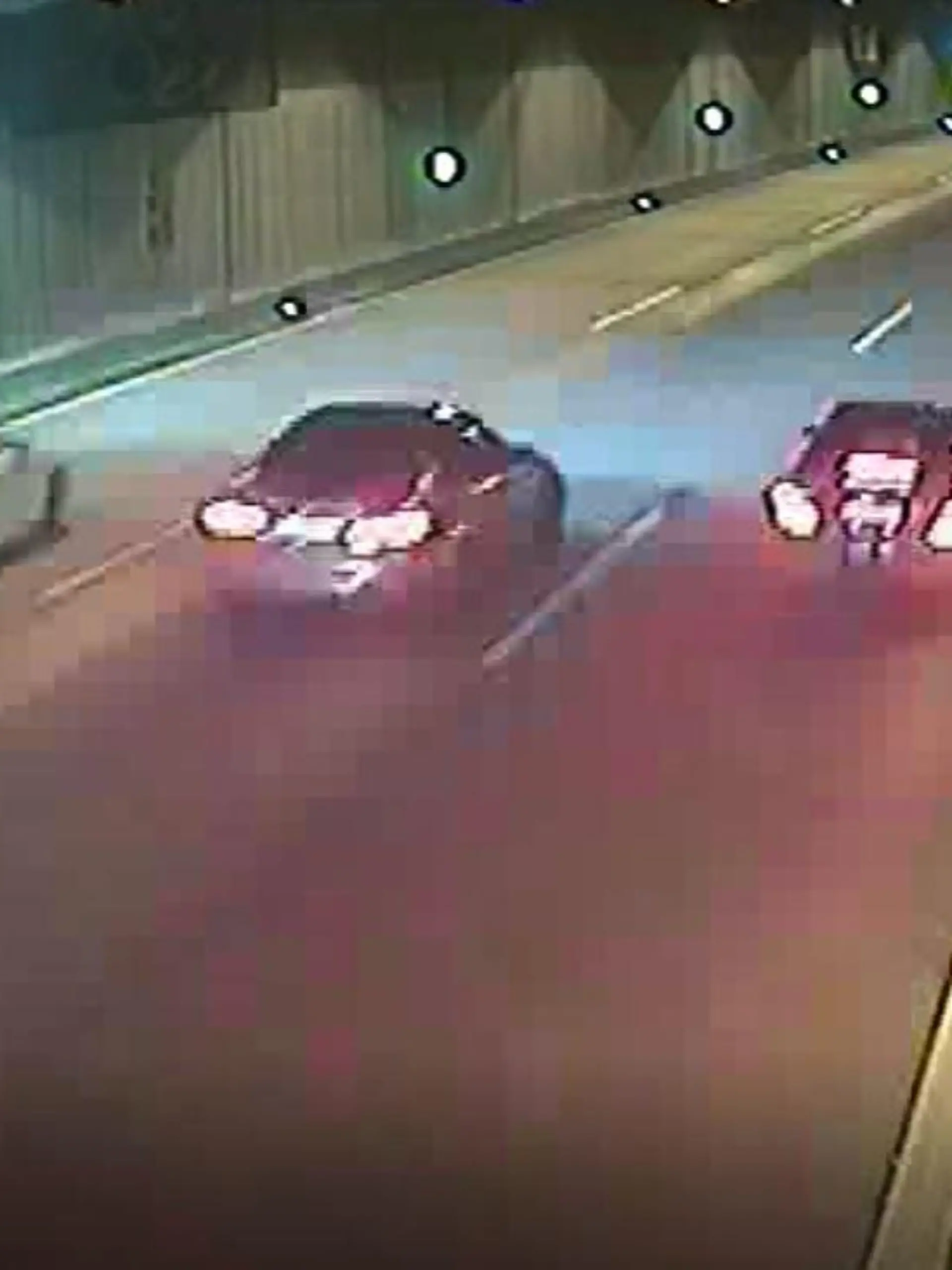 Aufnahmen aus dem Tunnel