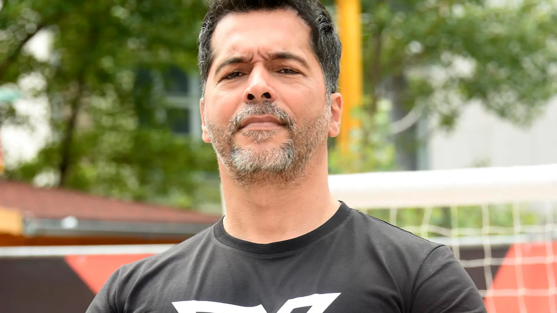 Aurelio Savina beim Sexy Soccer 2021 Nacktfußballspiel Deutschland gegen England am Charlies Beach. Berlin, 24.06.2021