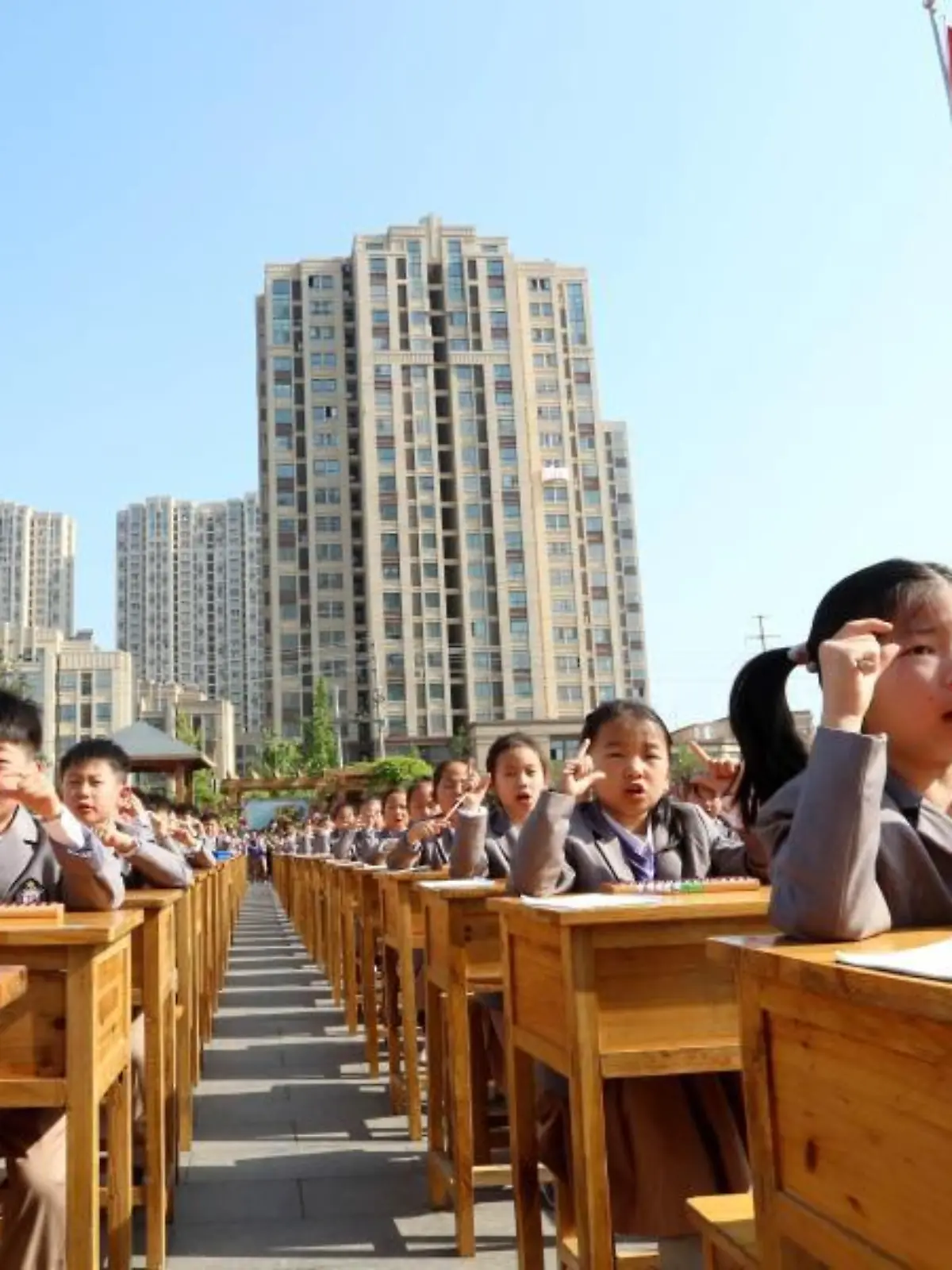 Chinesische Schüler
