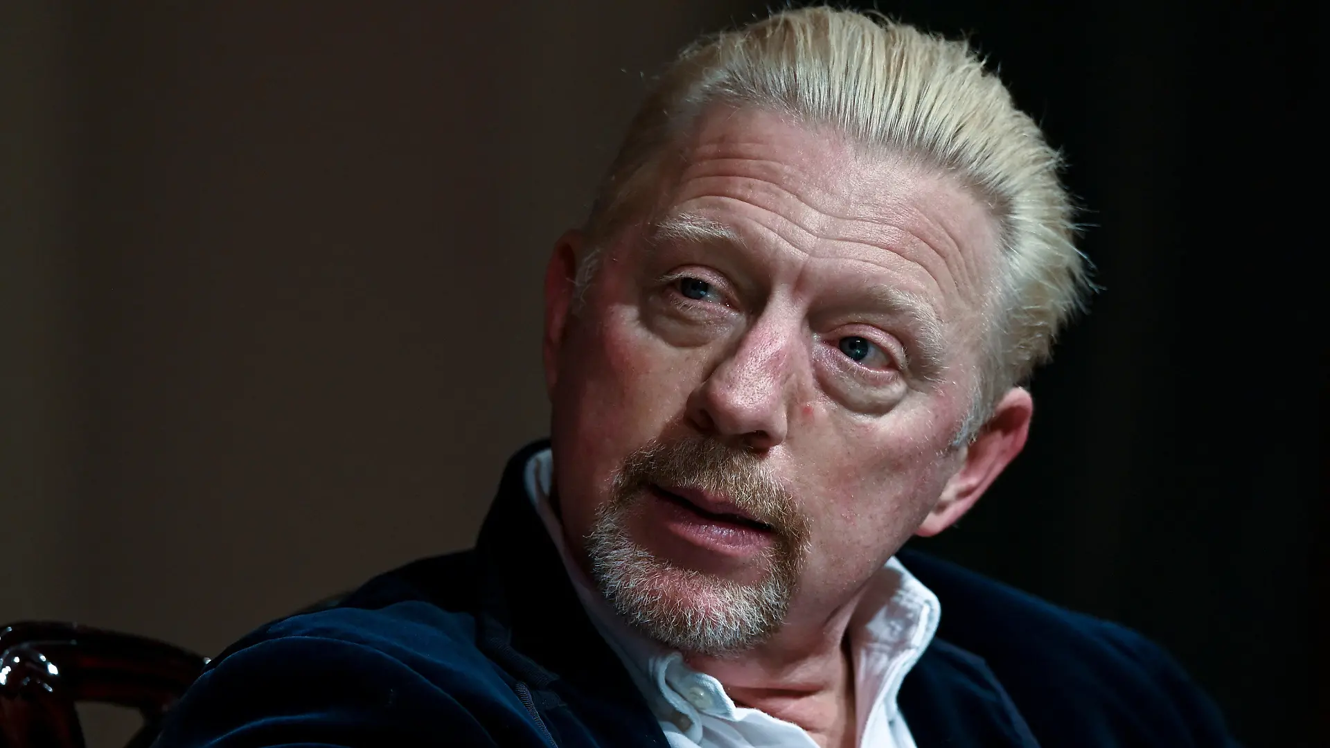 ARCHIV - 14.10.2020, Sachsen-Anhalt, Dessau-Roßlau: Boris Becker, ehemaliger Tennis-Profi, ist Gast der Veranstaltungsreihe «Anhalt Sport trifft Legenden». (zu dpa «Boris Becker wünscht sich mehr Tennis statt Fußball im TV») Foto: Hendrik Schmidt/dpa-Zentralbild/dpa +++ dpa-Bildfunk +++