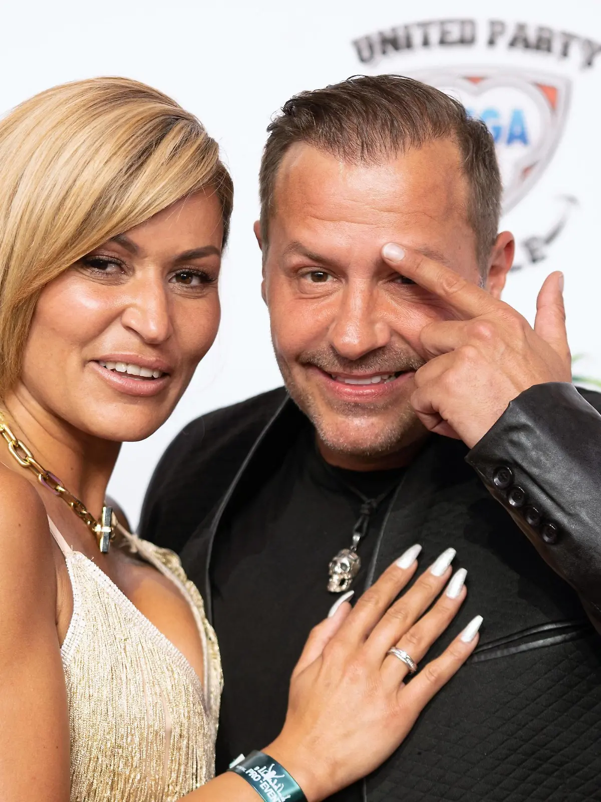  Mega Park Saison Opening 2019 - Willi Herren mit Ehefrau Jasmin HerrenMega Park Saison Opening 2019 -, Mallorca Mallorca Spanien Playa de Palma *** Mega Park Season Opening 2019 Willi Herren with wife Jasmin Herren Mega Park Season Opening 2019 Mallorca Mallorca Spain Playa de Palma