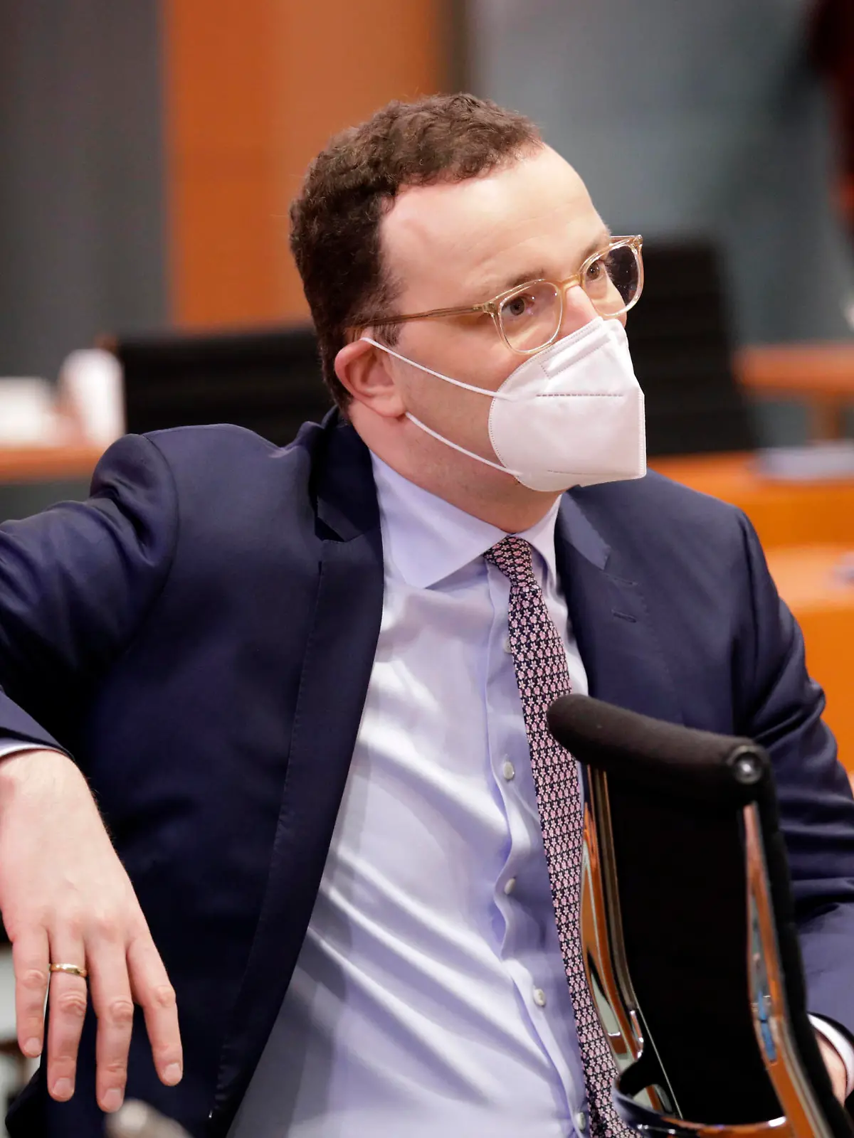 Jens Spahn, Bundesminister fuer Gesundheit, CDU, 125. Kabinettsitzung, DEU, Berlin, 06.01.2021 *** Jens Spahn, Federal Minister of Health, CDU, 125 Cabinet meeting, DEU, Berlin, 06 01 2021