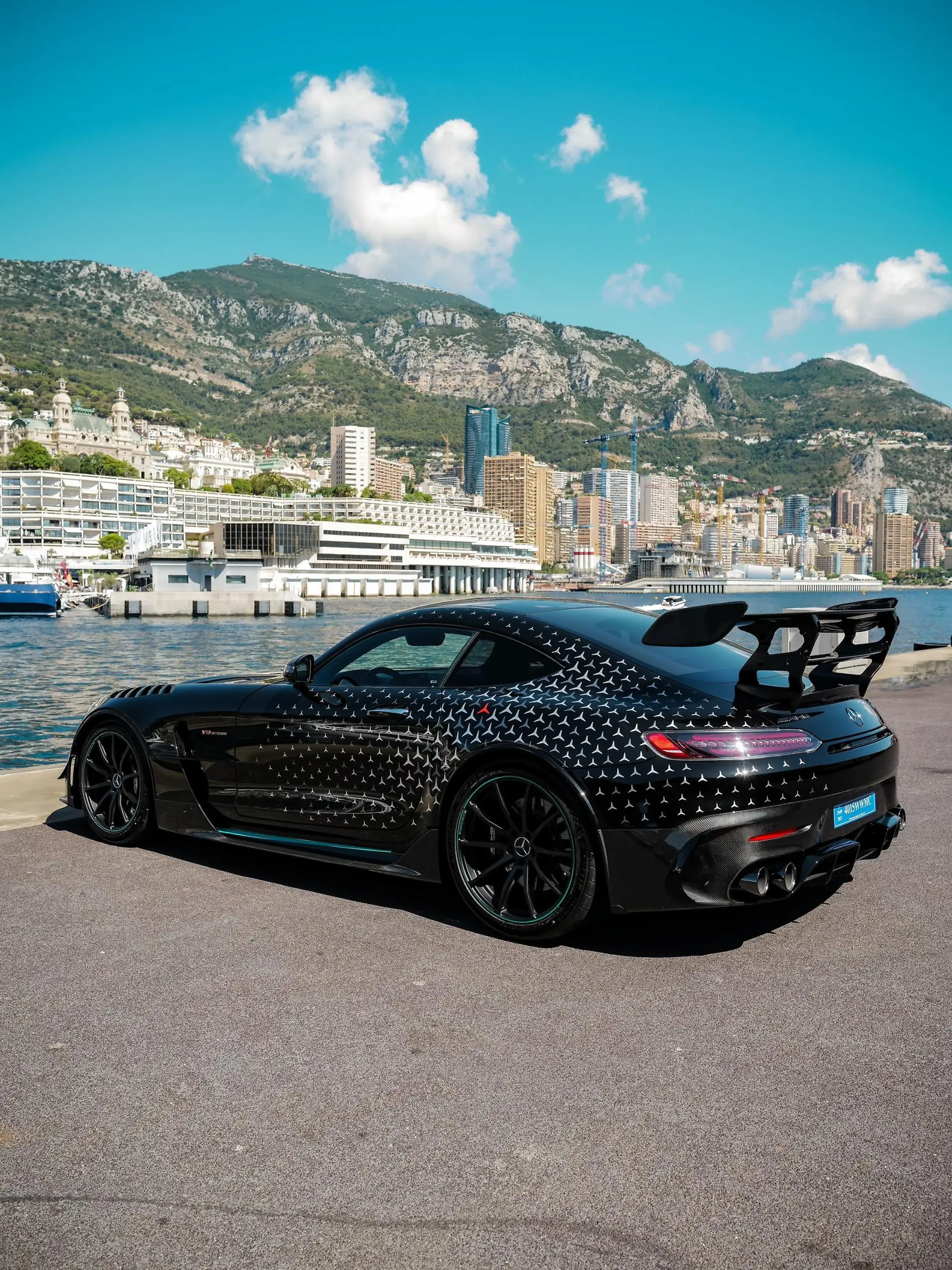 Mercedes AMG GT Black Series im Design des W11
