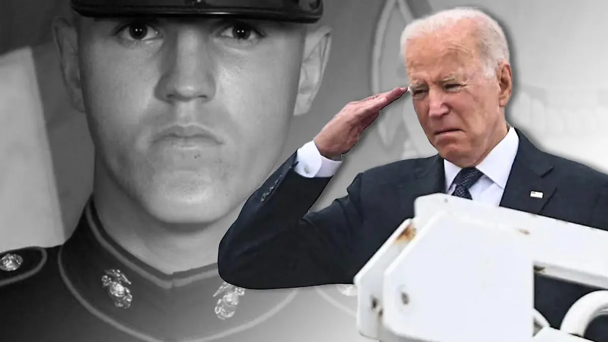 Joe Biden und Rylee McCollum