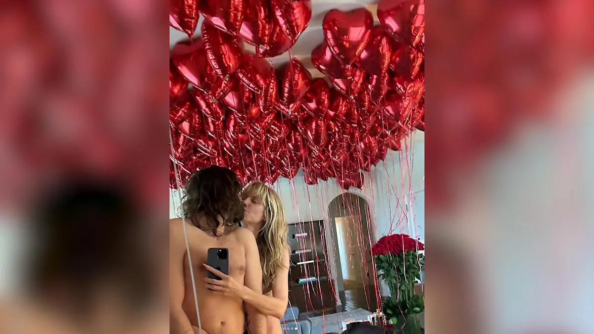 Heidi Klum und Tom Kaulitz zeigen sich nackt im Netz Nicht zum ersten Mal