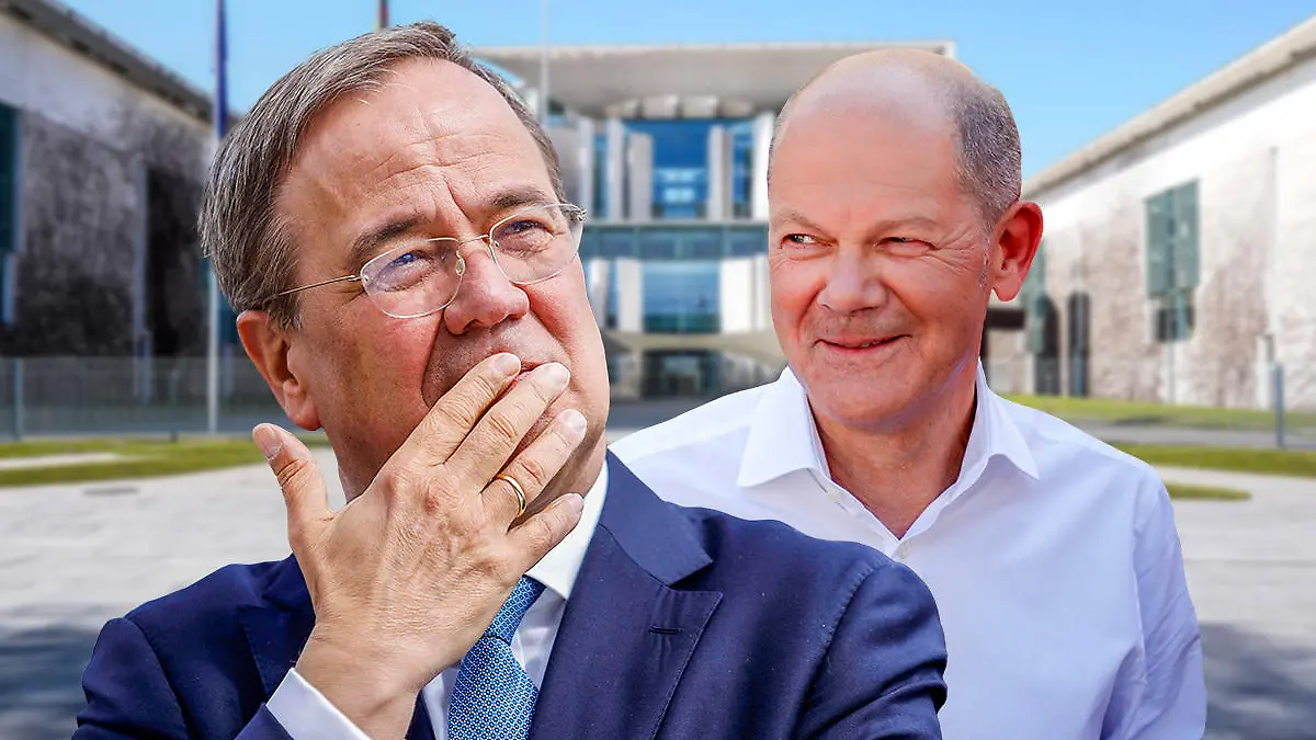 Armin Laschet und Olaf Scholz