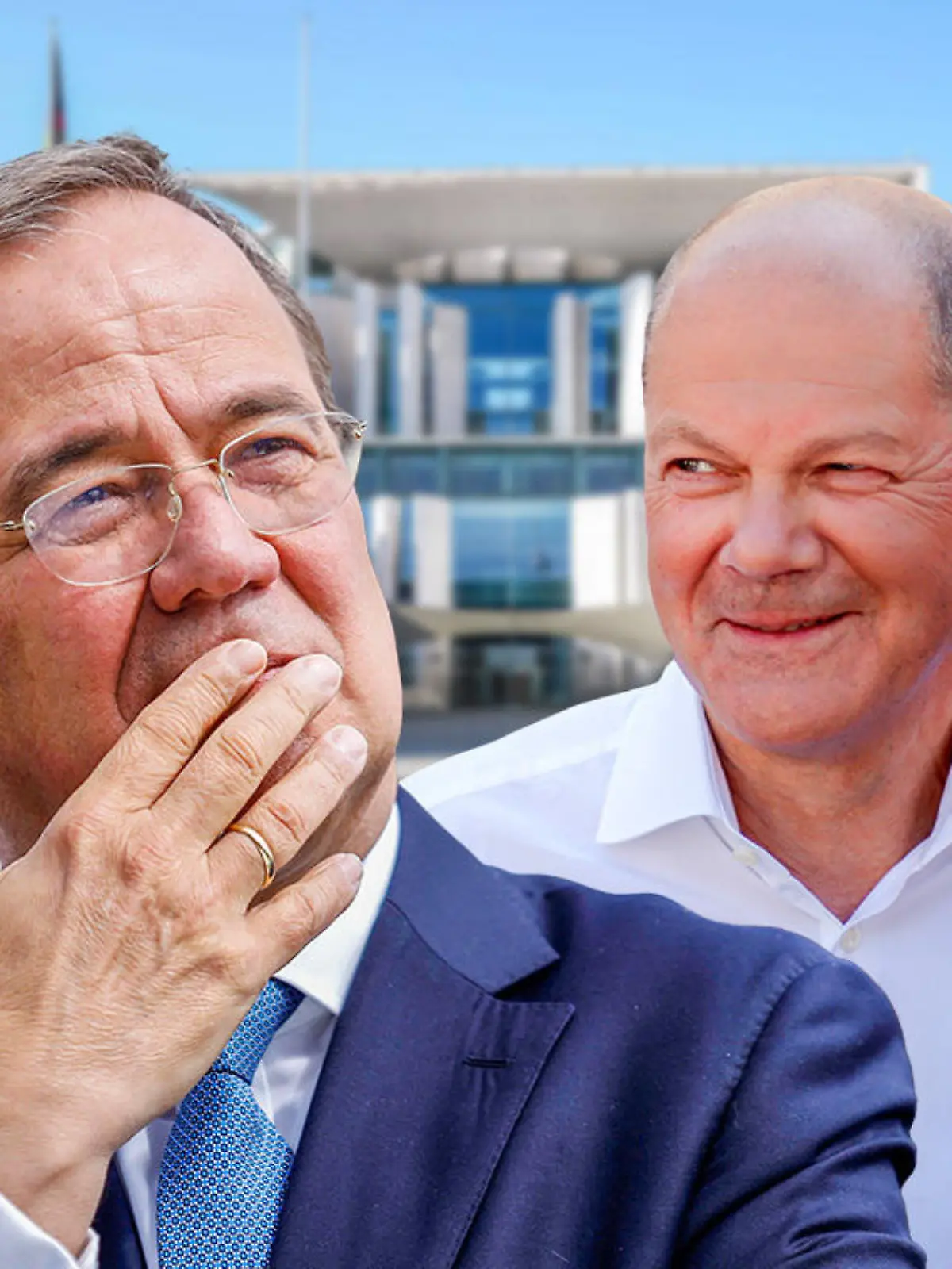 Armin Laschet und Olaf Scholz