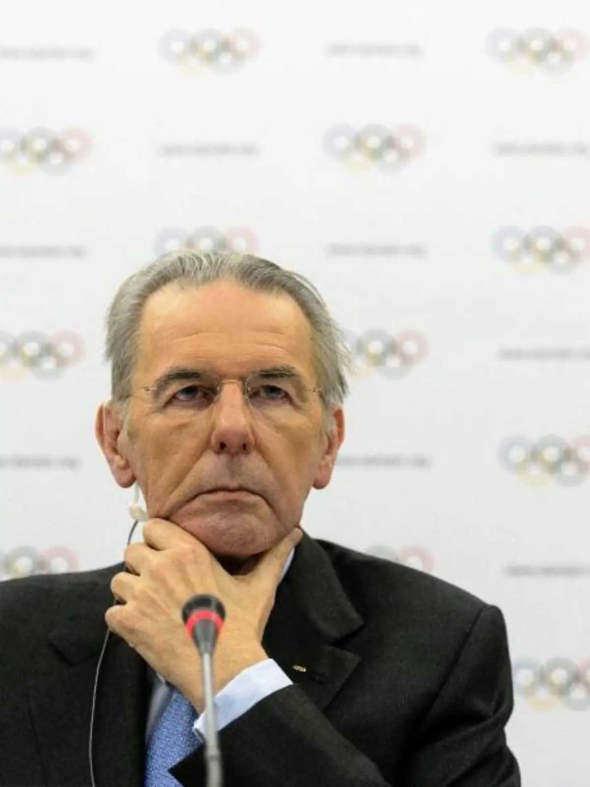 IOC-Präsident Jaques Rogge hat volles Vertrauen in die Olympia-Organisatoren. Foto: Laurent Gillieron