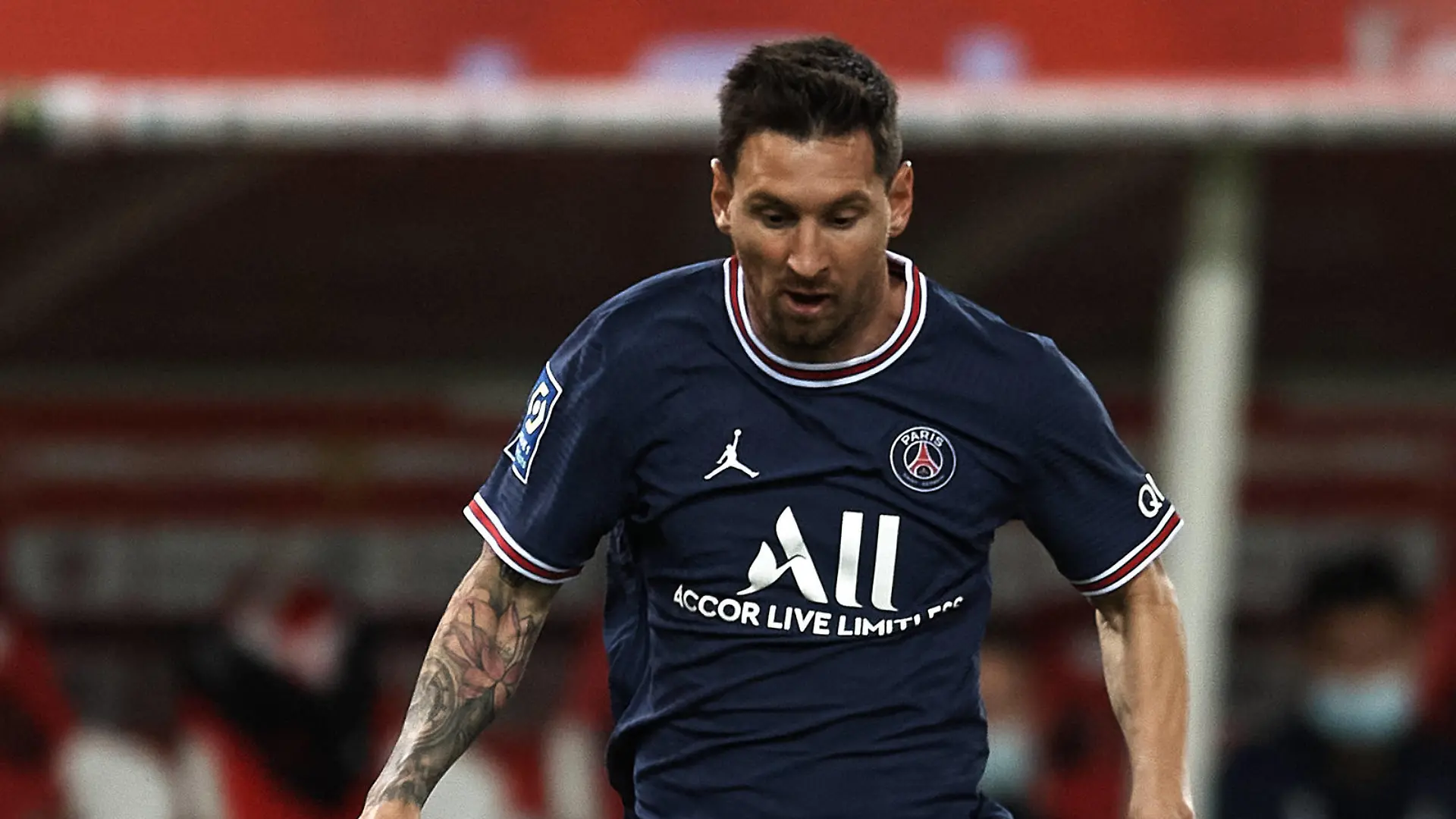Stade de Reims v Paris Saint Germain - Ligue 1 Uber Eats Lionel Messi of PSG during the Ligue 1 Uber Eats match between Reims and Paris Saint Germain at Stade Auguste Delaune on August 29, 2021 in Reims, France. Reims France breton-stadeder210829_npMcU PUBLICATIONxNOTxINxFRA Copyright: xJosexBretonx