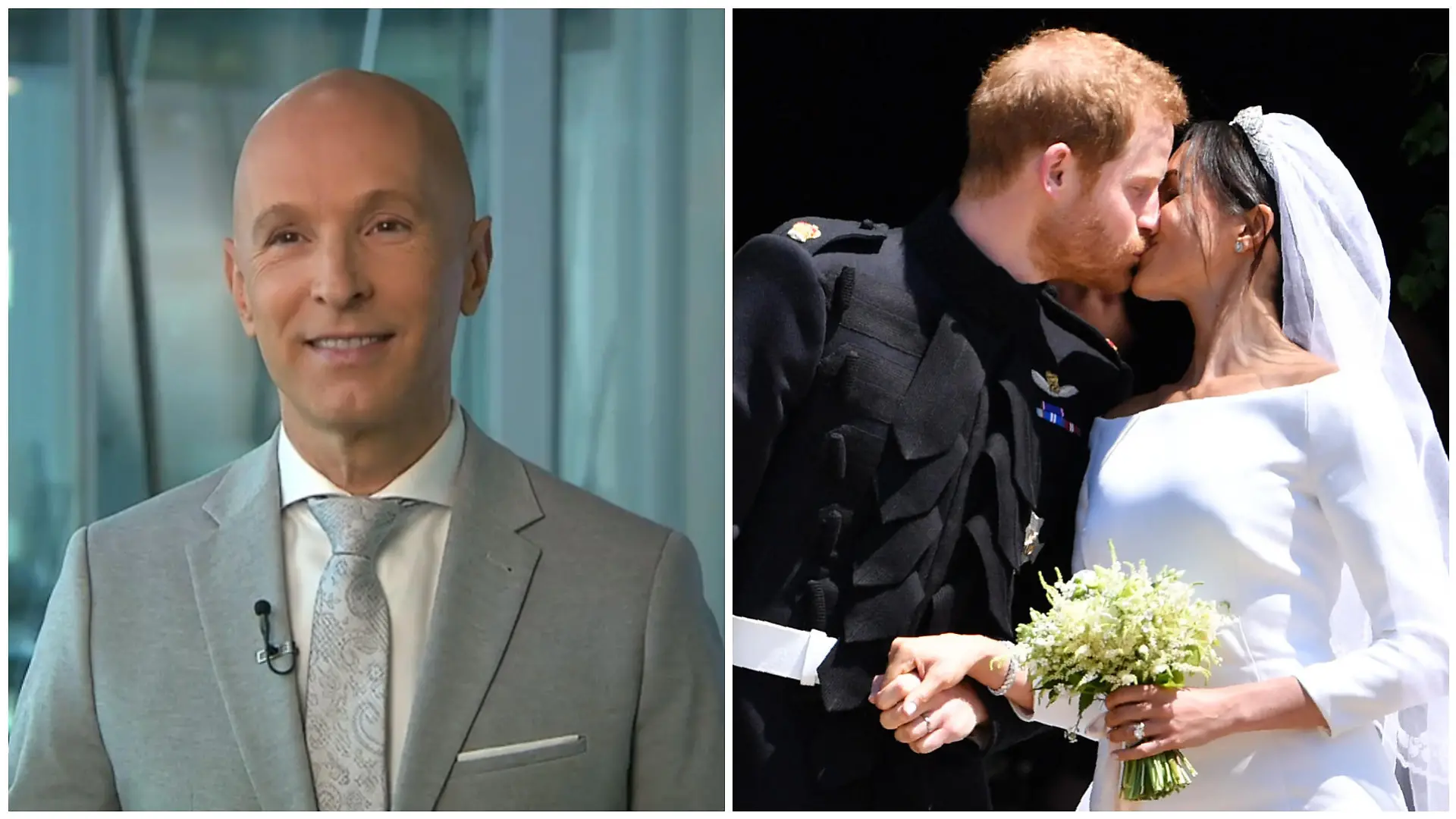 Michael Begasse erinnert sich an den Hochzeitstag von Harry und Meghan.