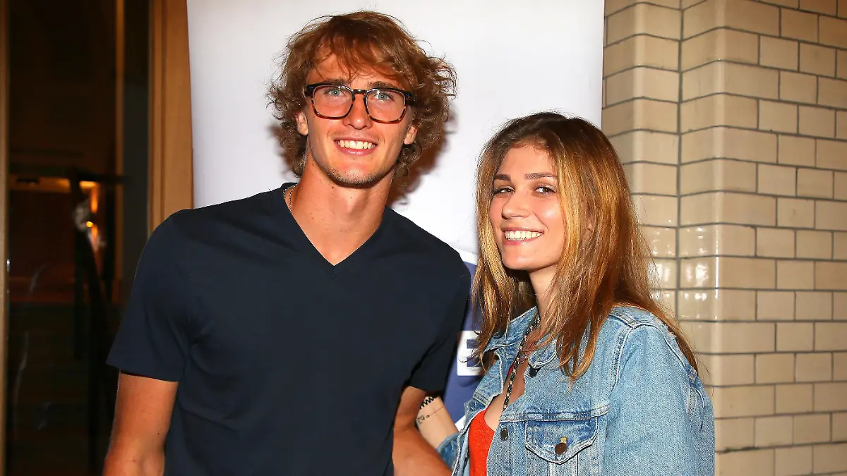 Alexander Zverev mit Ex-Freundin Olga Scharypowa (2019 in Hamburg).