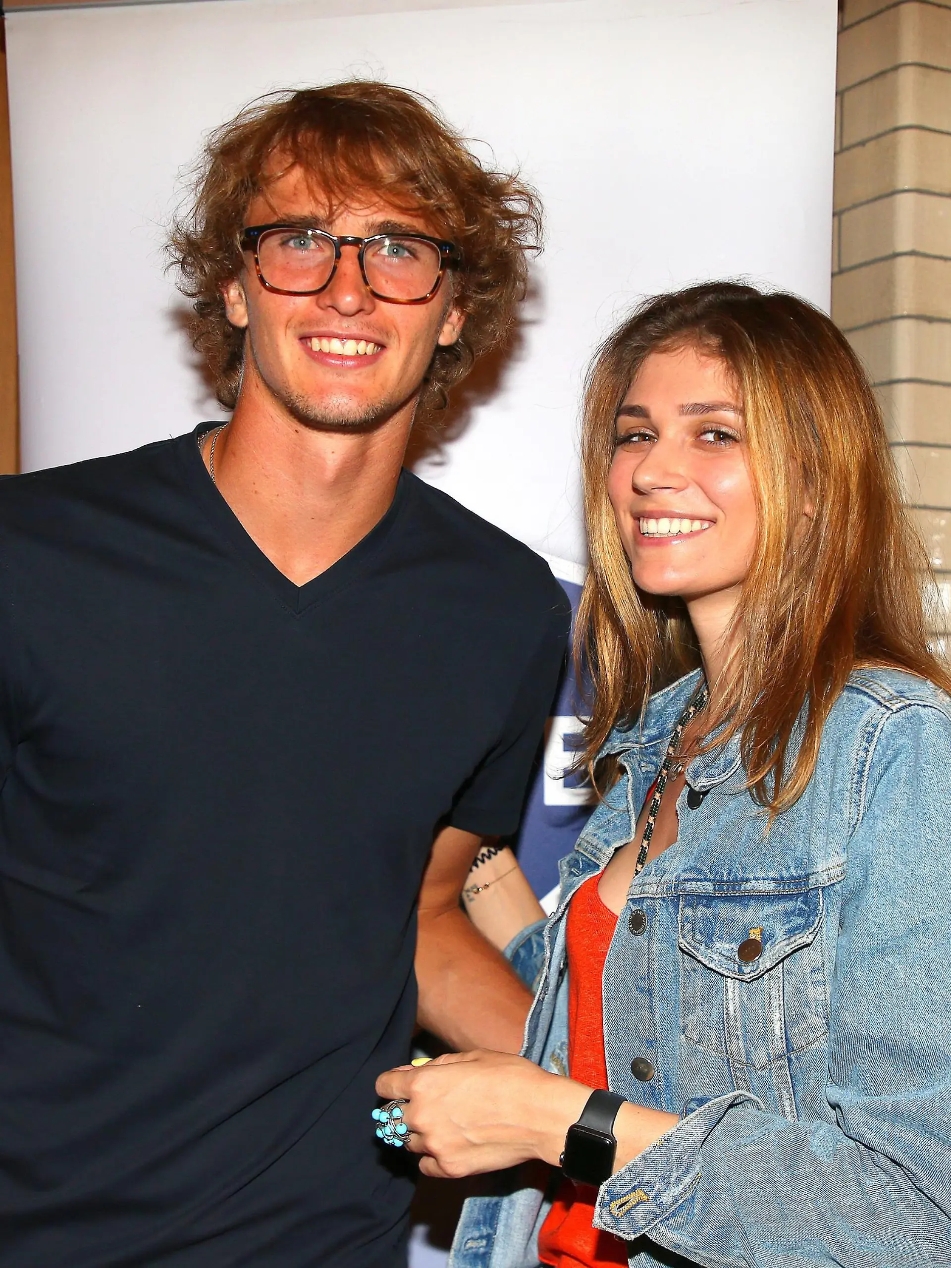 Alexander Zverev mit Ex-Freundin Olga Scharypowa (2019 in Hamburg).
