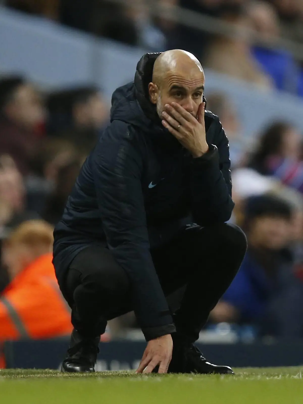 Josep Guardiola manager of Manchester City during the Premier League match at the Etihad Stadium, Manchester. Picture date: 14th January 2019. Picture credit should read: Andrew Yates/Sportimage PUBLICATIONxNOTxINxUK _AY29812.JPG  
