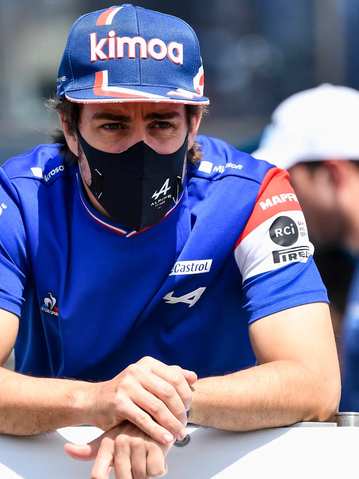  Formula 1 2021: Hungarian GP HUNGARORING, HUNGARY - AUGUST 01: Fernando Alonso, Alpine F1 on the drivers parade during the Hungarian GP at Hungaroring on Sunday August 01, 2021 in Budapest, Hungary. Photo by Mark Sutton / Sutton Images Images PUBLICATIONxINxGERxSUIxAUTxHUNxONLY GP2111_112232MS2_9896