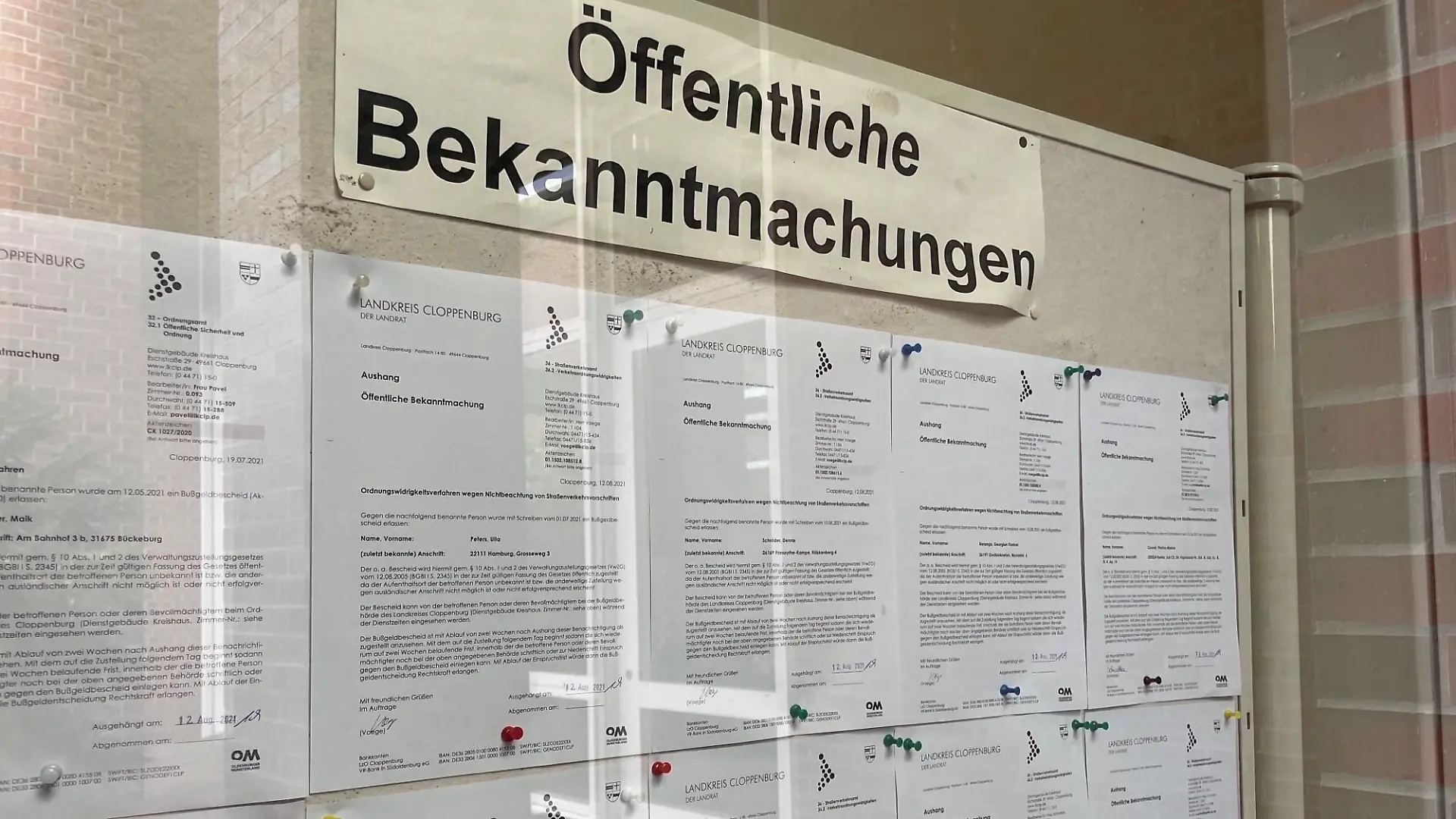 Der Landkreis Cloppenburg fahndet nach Verkehrssündern