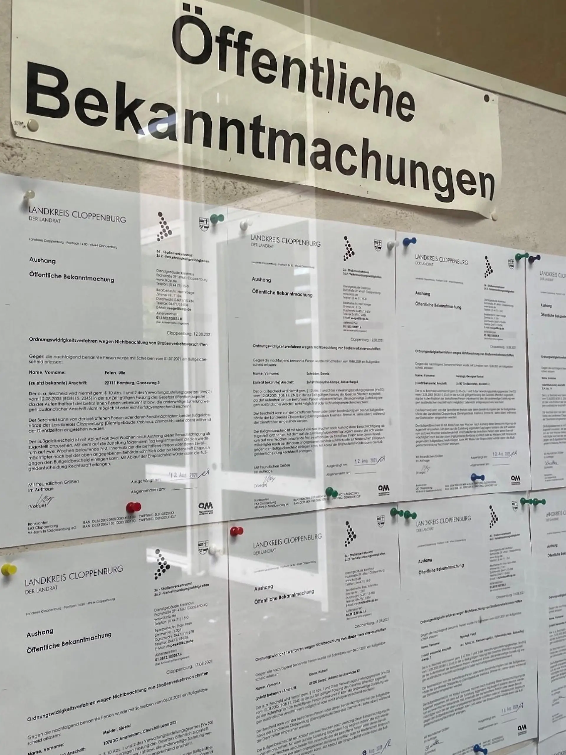 Der Landkreis Cloppenburg fahndet nach Verkehrssündern