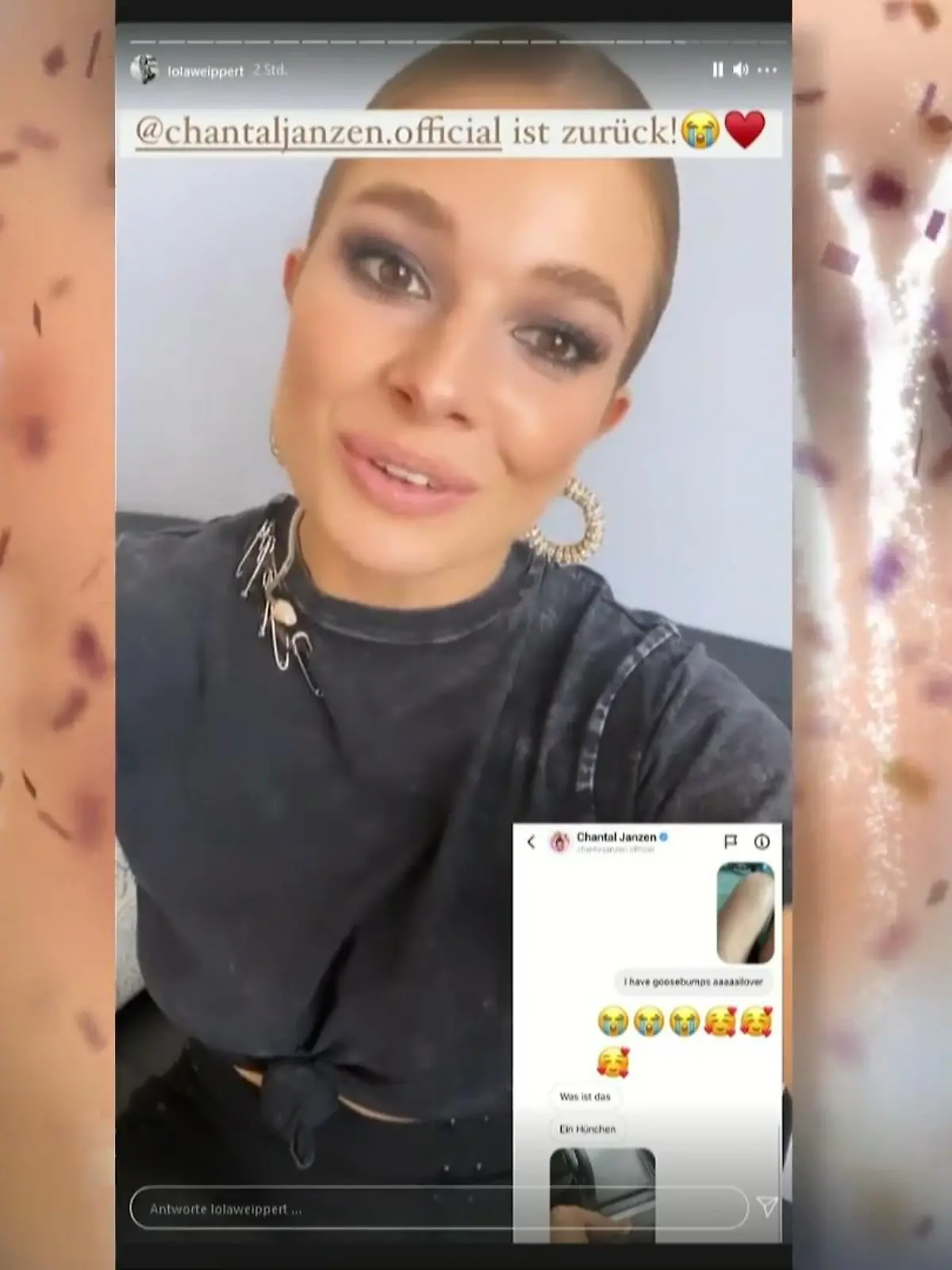 Bild zu: "Lola Weippert freut sich über Chantals Jury-Rückkehr"