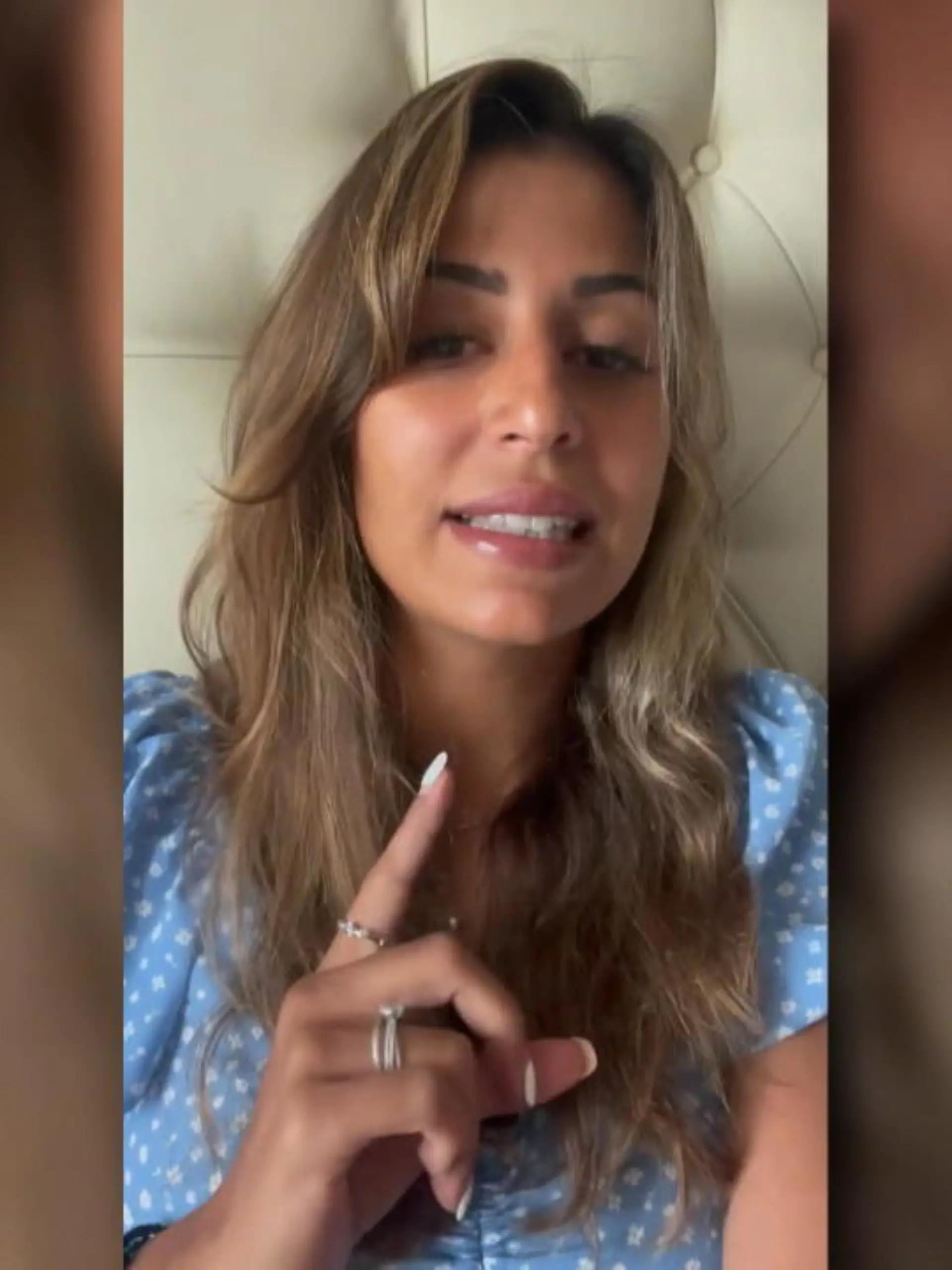 Eva Benetatou regt sich über eine Userin auf