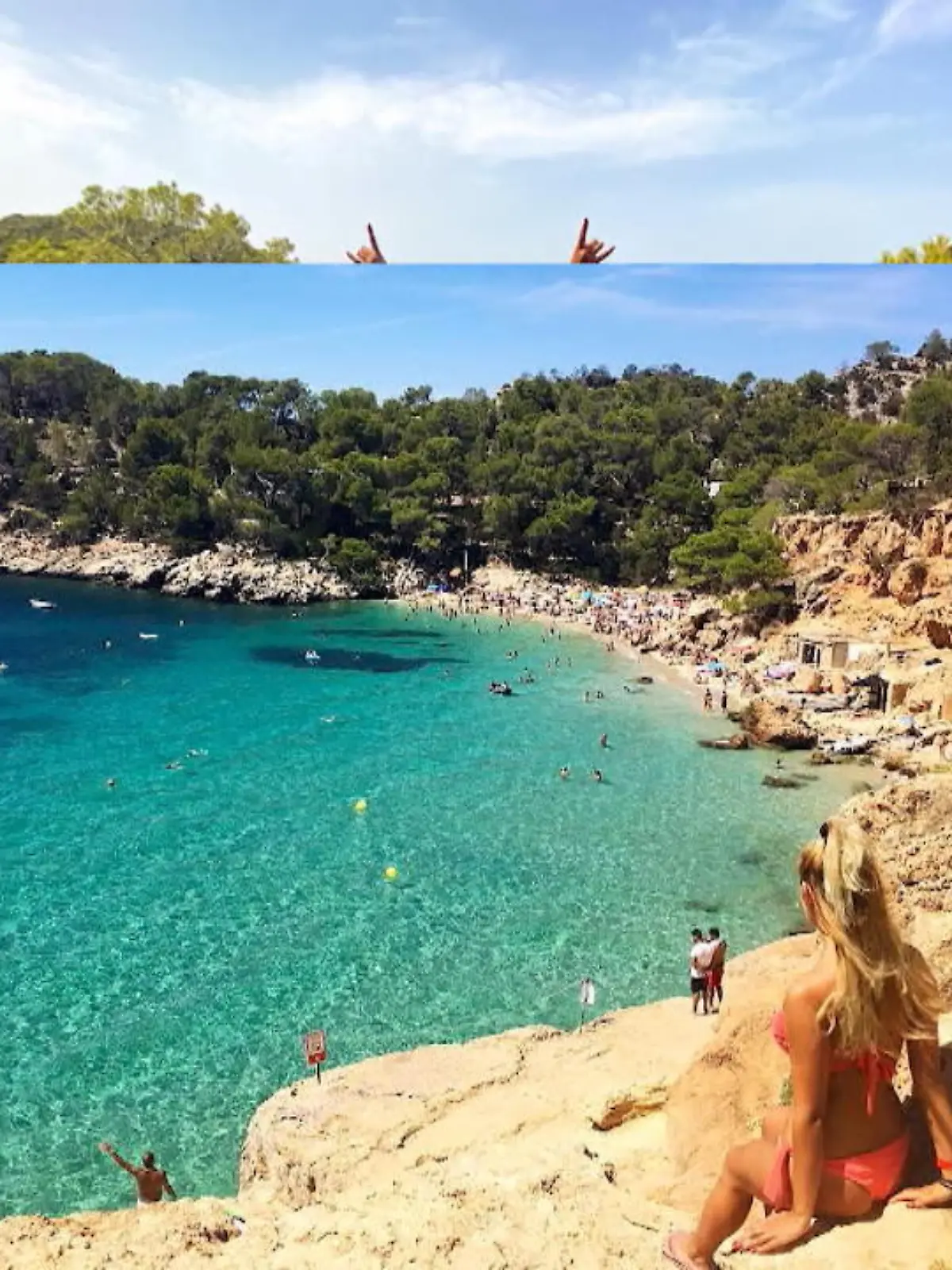 Bild zu: "Das ist der Influencer-Strand in Ibiza"