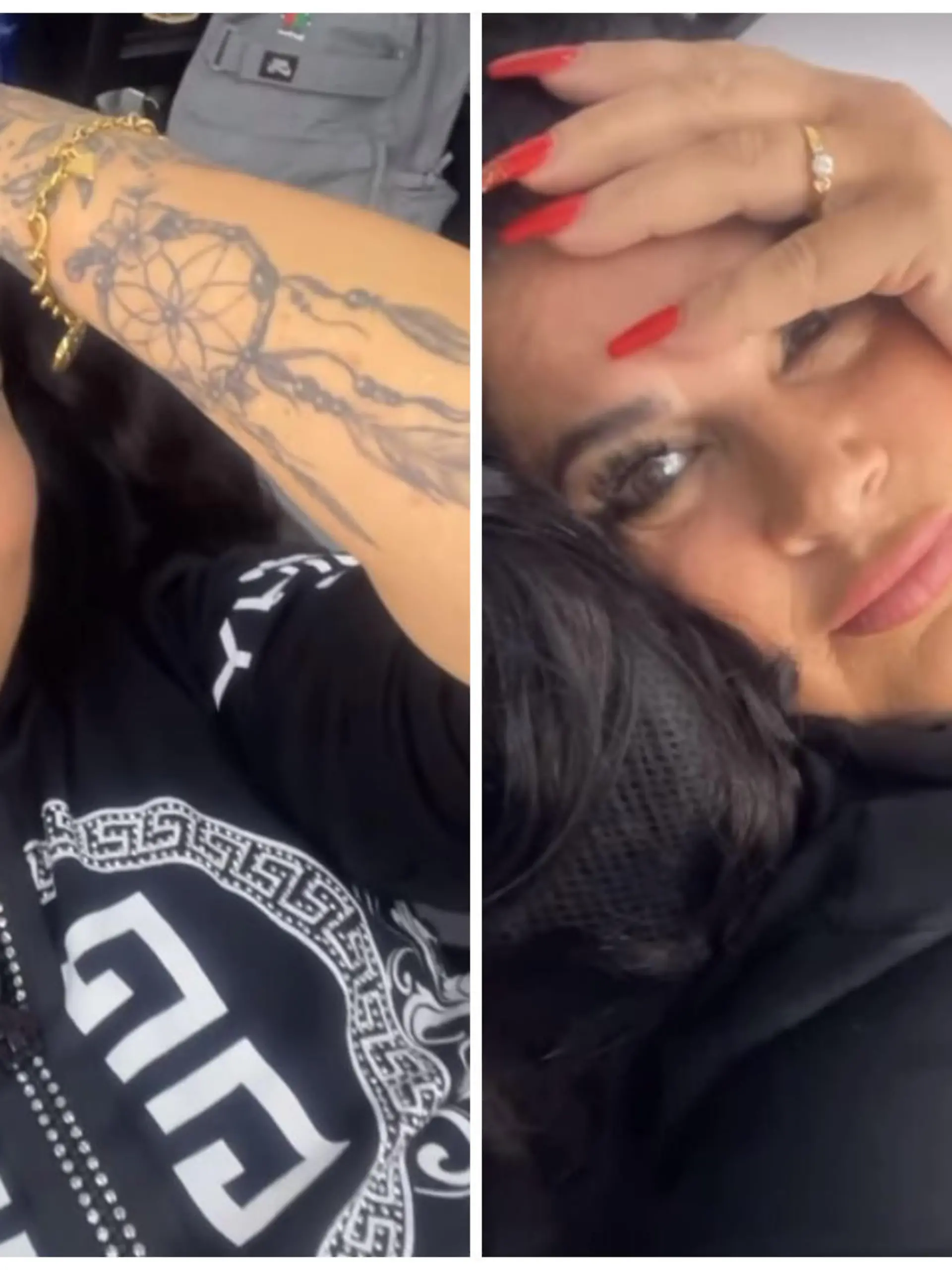 Iris Klein hat sich ein neues Tattoo stechen lassen.