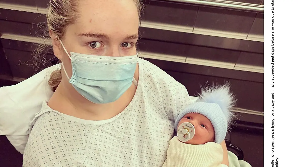 Dated: 24/08/2021
Katie Taylor, 22, from Newcastle, who spent years trying for a baby and finally suceeded just days before she was due to start IVF treatment.
Pictured with son Thomas Oakley.
See story North News