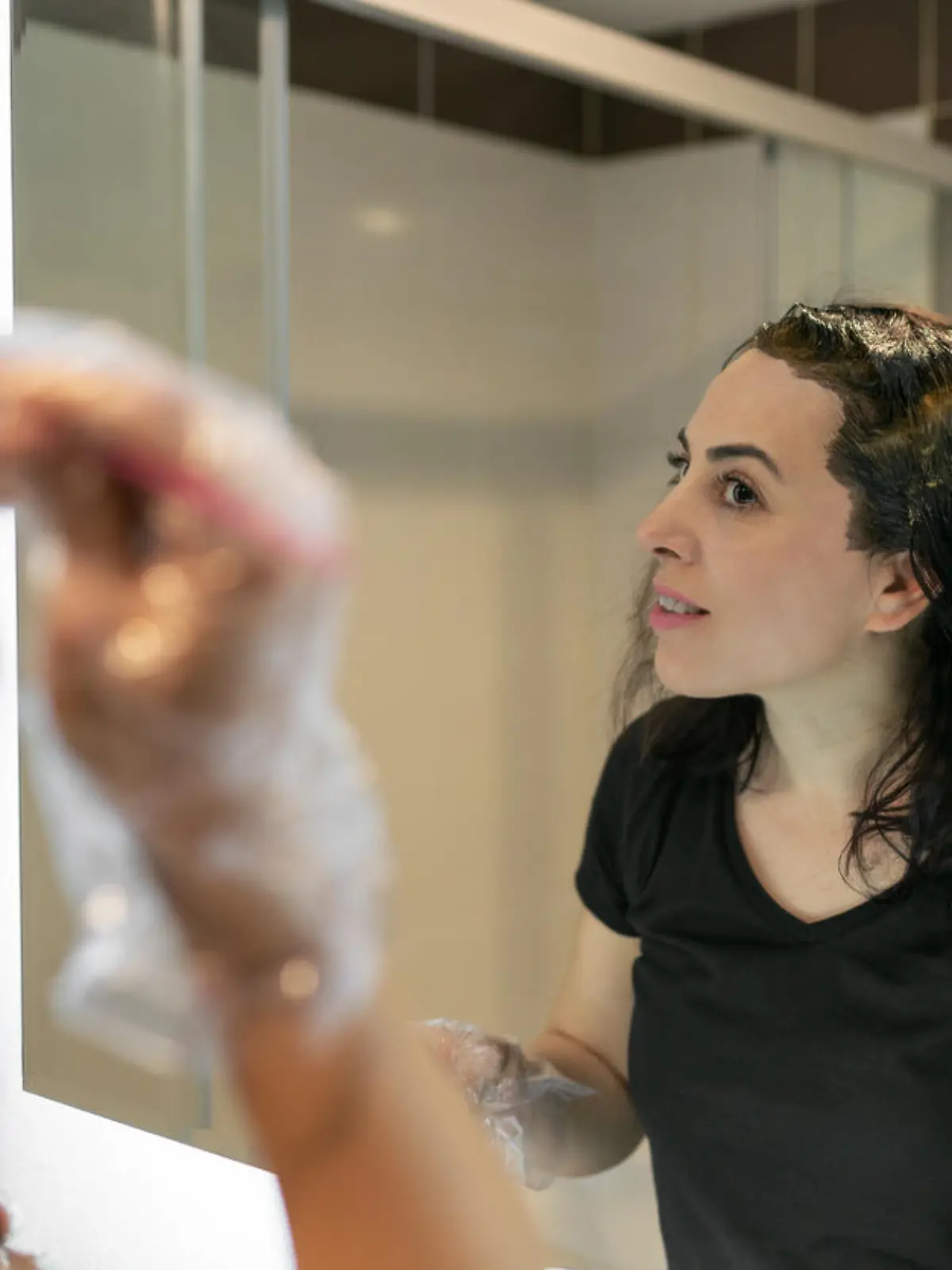Dyeing hair