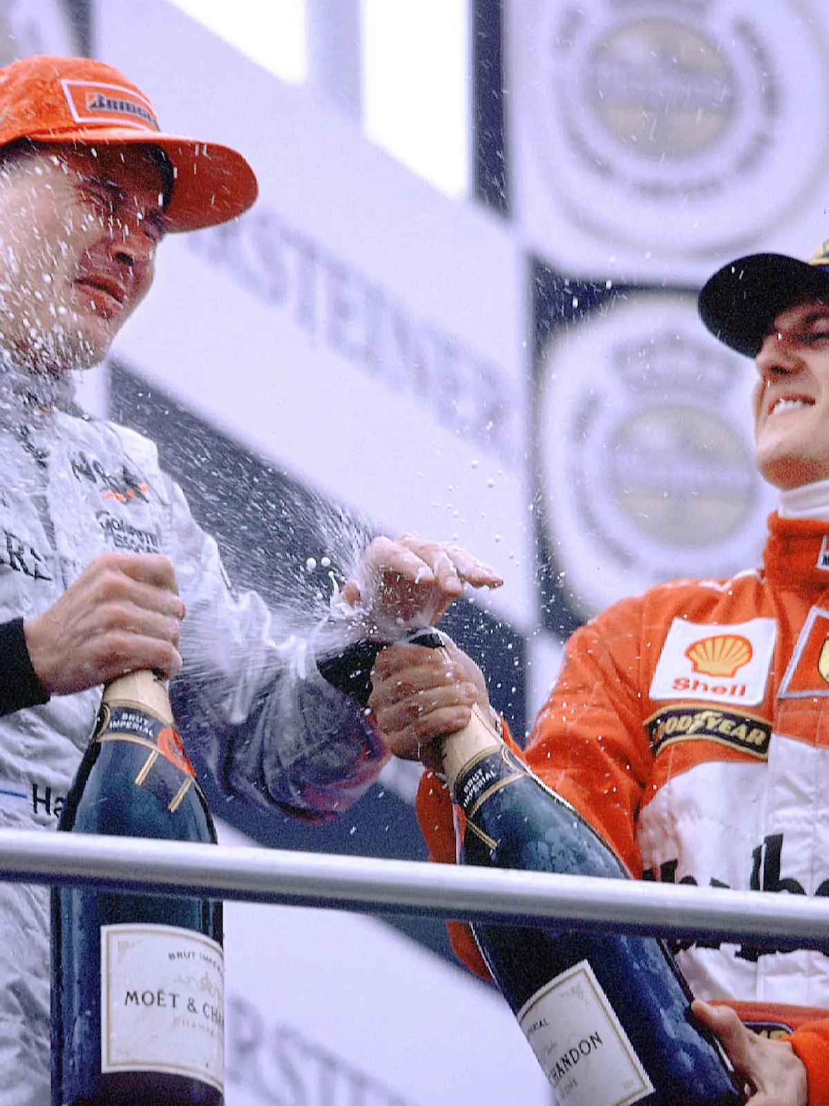 Mika Häkkinen, Michael Schumacher, Nürburgring, 1998