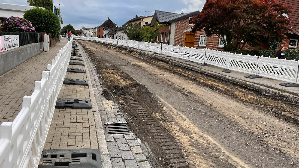 Baustelle Albersdorf, Süderstraße