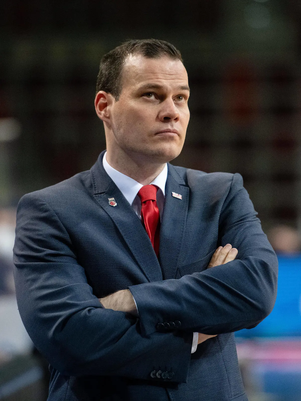 Johan Roijakkers Brose Bamberg ist unzufrieden, GER, MHP Riesen Ludwigsburg vs. Brose Bamberg, 19.05.2021, Play Off Viertelfinale Spiel 1, easycredit Basketball Bundesliga, Spielzeit 2020/2021. GER, MHP Riesen Ludwigsburg vs. Brose Bamberg, 19.05.2021, Play Off Viertelfinale Spiel 1, easycredit Basketball Bundesliga, Spielzeit 2020/2021 Ludwigsburg *** Johan Roijakkers Brose Bamberg is unhappy, GER, MHP Riesen Ludwigsburg vs Brose Bamberg, 19 05 2021, Play Off quarter final game 1, easycredit Basketball Bundesliga, season 2020 2021 GER, MHP Riesen Ludwigsburg vs Brose Bamberg, 19 05 2021, Play Off quarter final game 1, easycredit Basketball Bundesliga, season 2020 2021 Ludwigsburg Copyright: xEibnerxPressefoto/MichaelxMemmlerx EP_MMR 