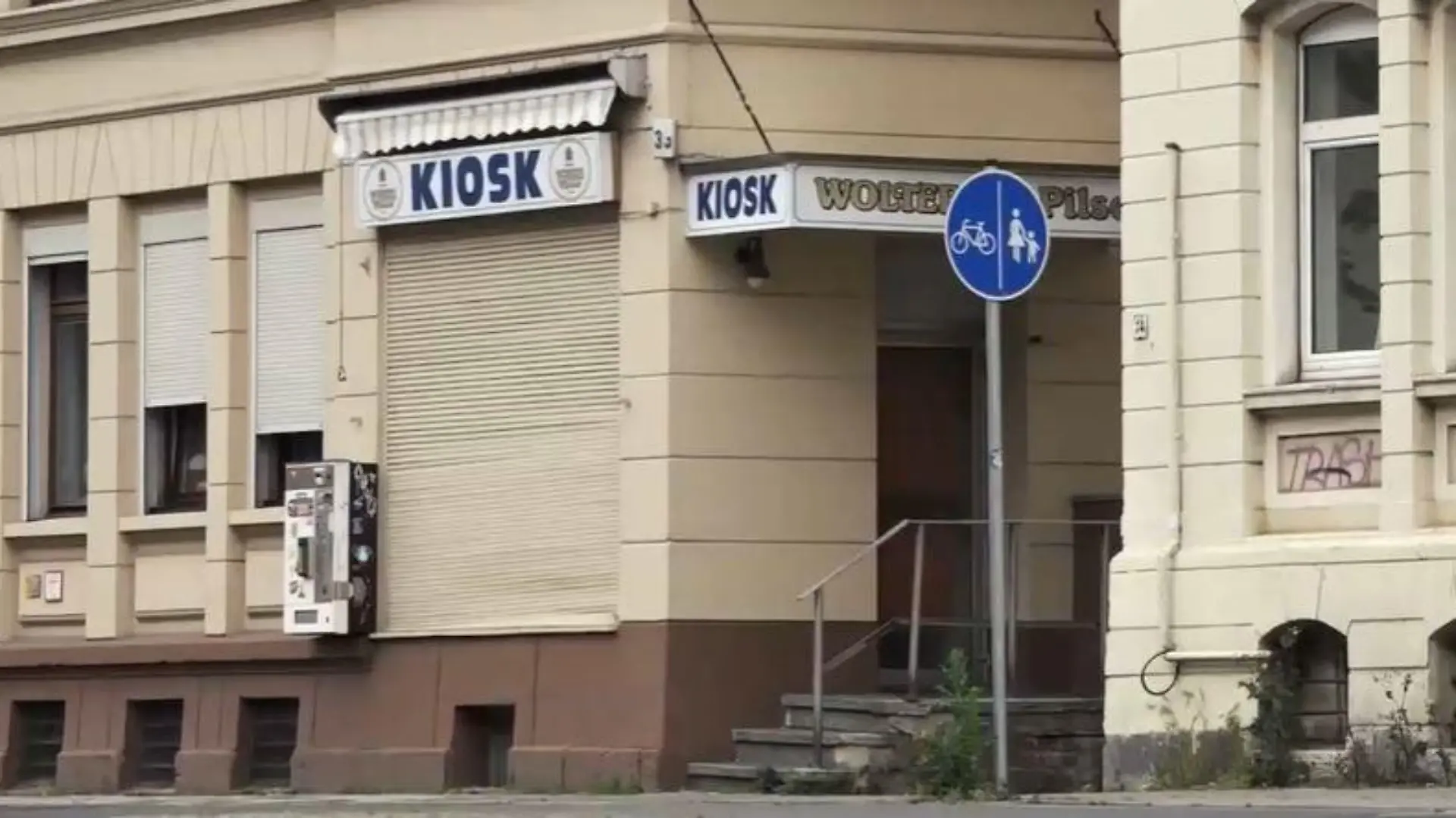 Drei Jahre lang wohnte Christian B. in Gartenlaube, während er einen Kiosk betrieb.