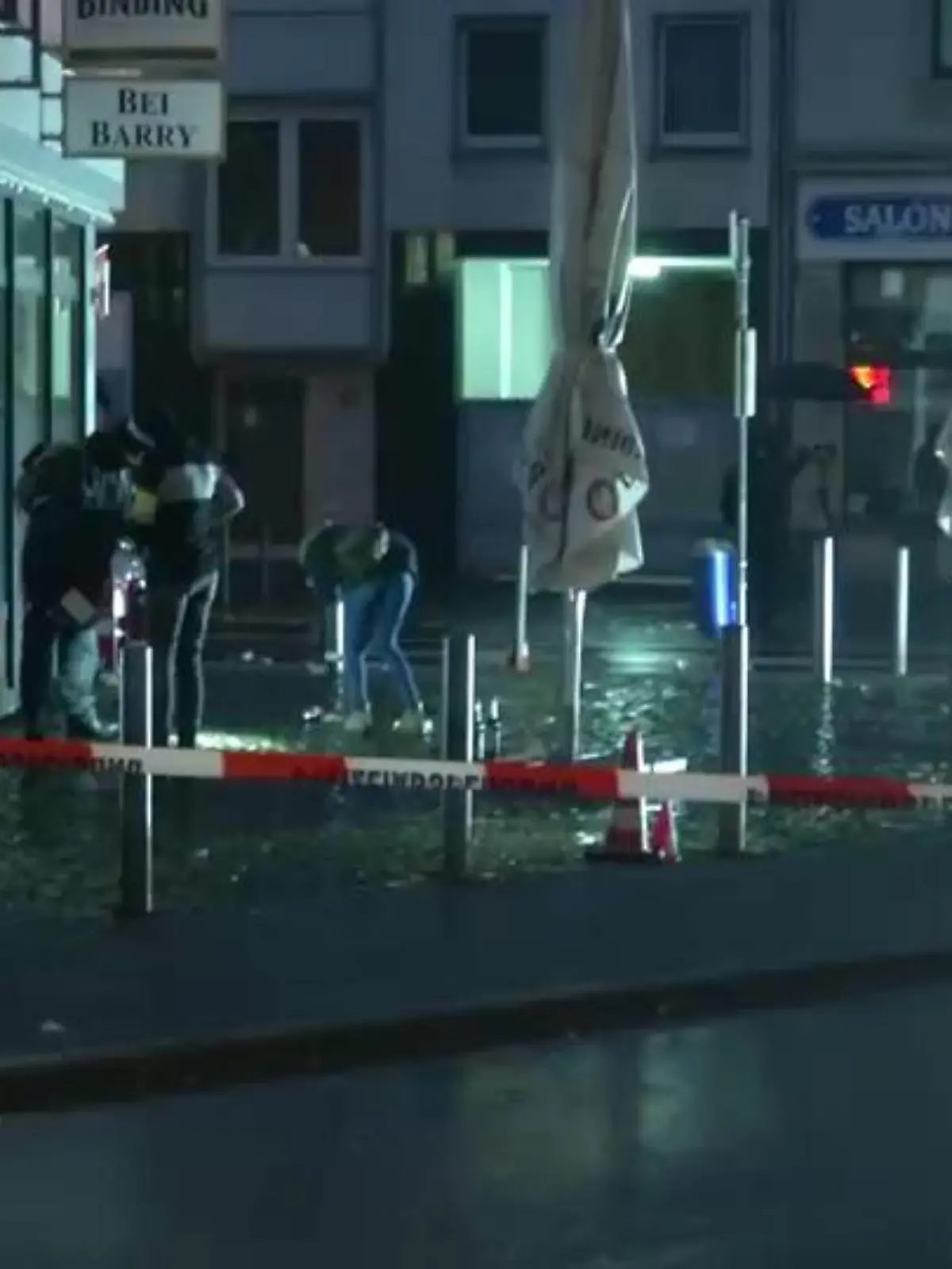 Spurensicherung am Tatort