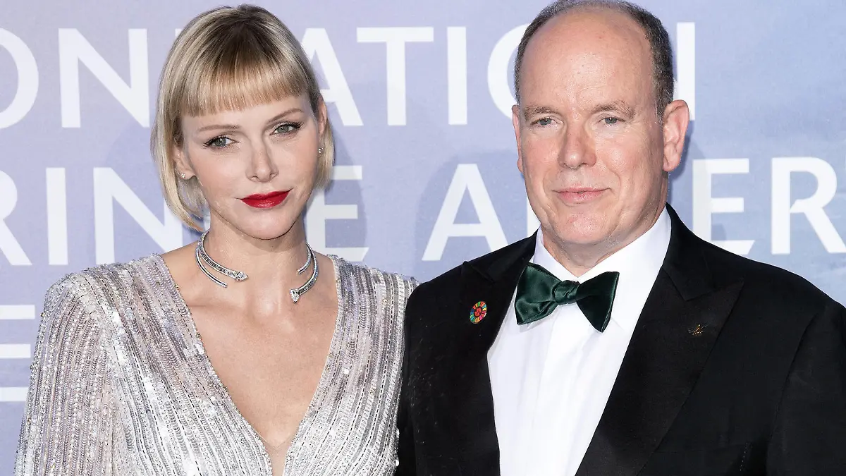 Prince Albert II of Monaco and Princess Charlene of Monaco attend the Monte-Carlo Gala For Planetary Health, on September 24, 2020 in Monte-Carlo, Monaco. Photo by David Niviere/ABACAPRESS.COM