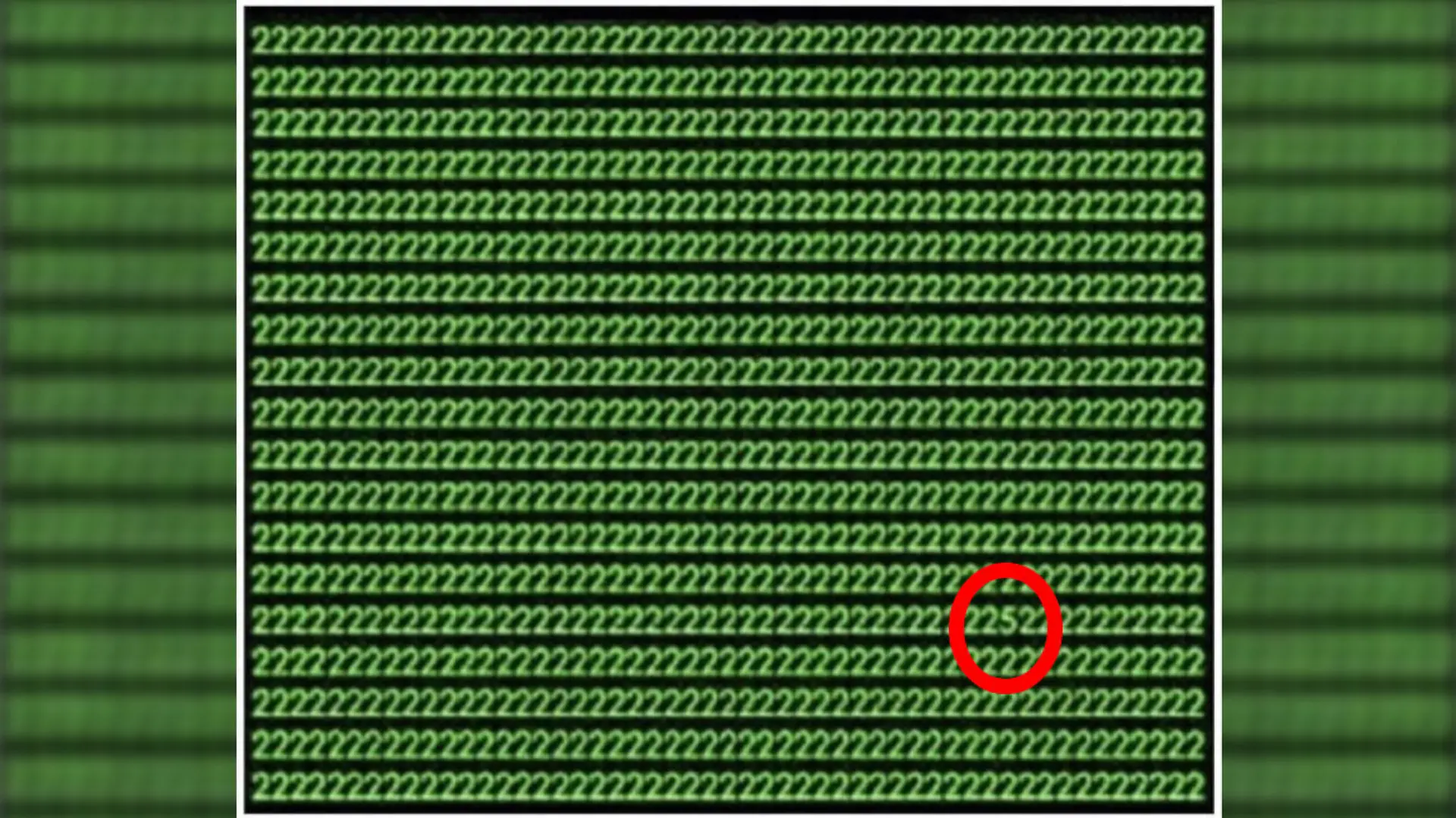 Auflösung Suchbild