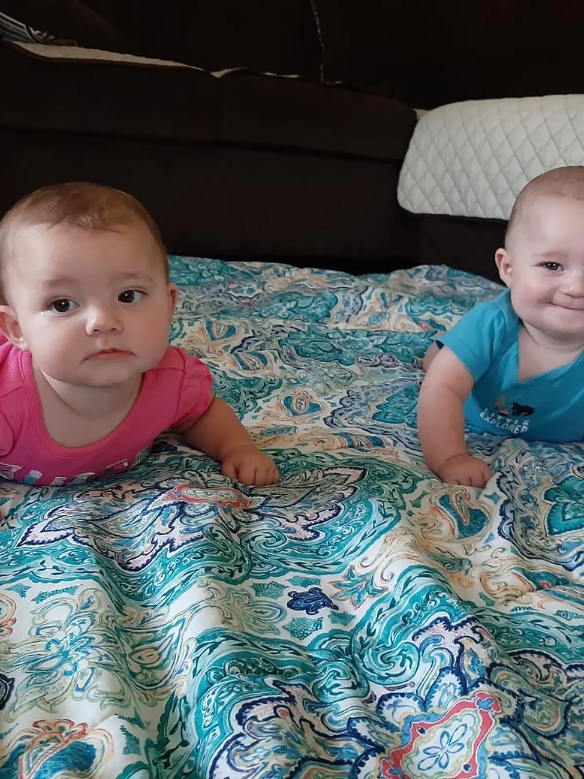 Zwillinge Ryan und Rileigh Rigney Tennessee.