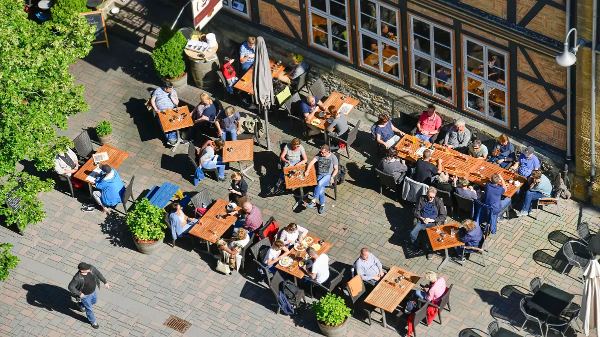 Brauhaus, Marktkirchhof, Goslar, Niedersachsen, Deutschland *** Brewery, Marktkirchhof, Goslar, Lower Saxony, Germany 