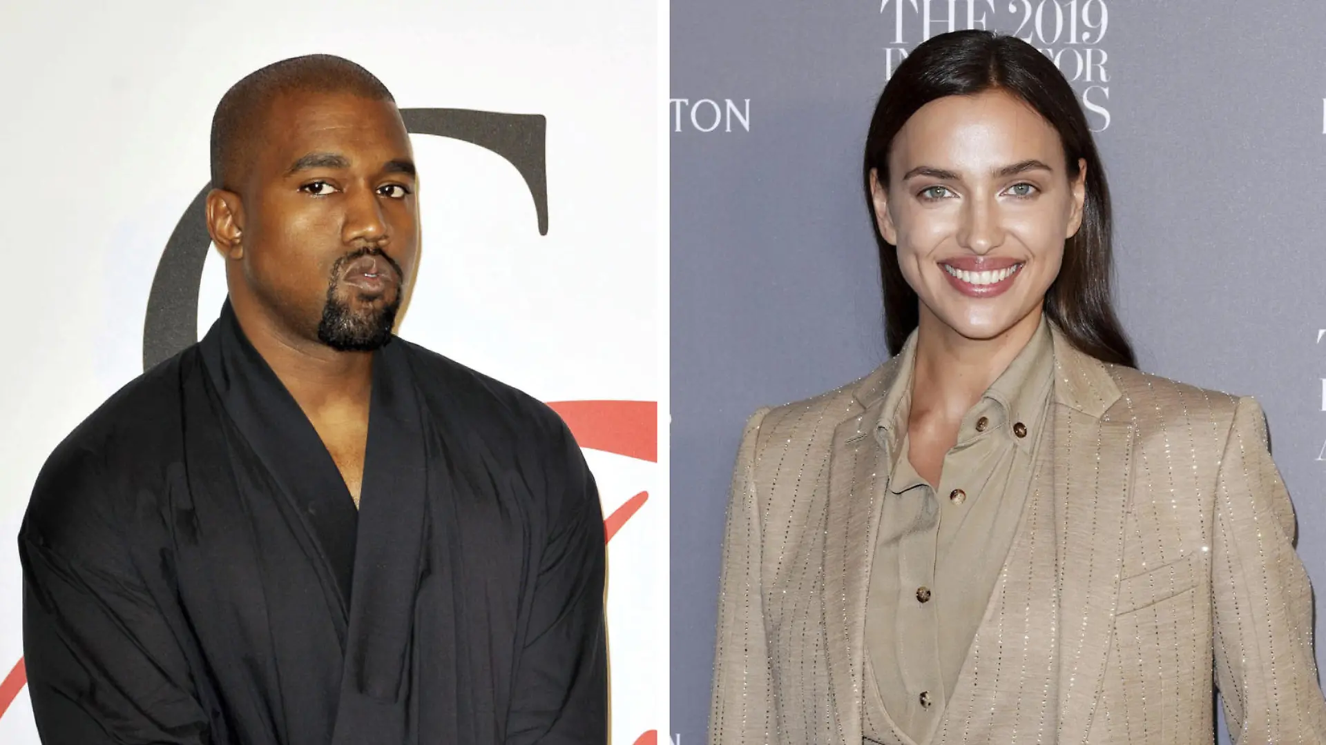 Kanye West und Irina Shayk