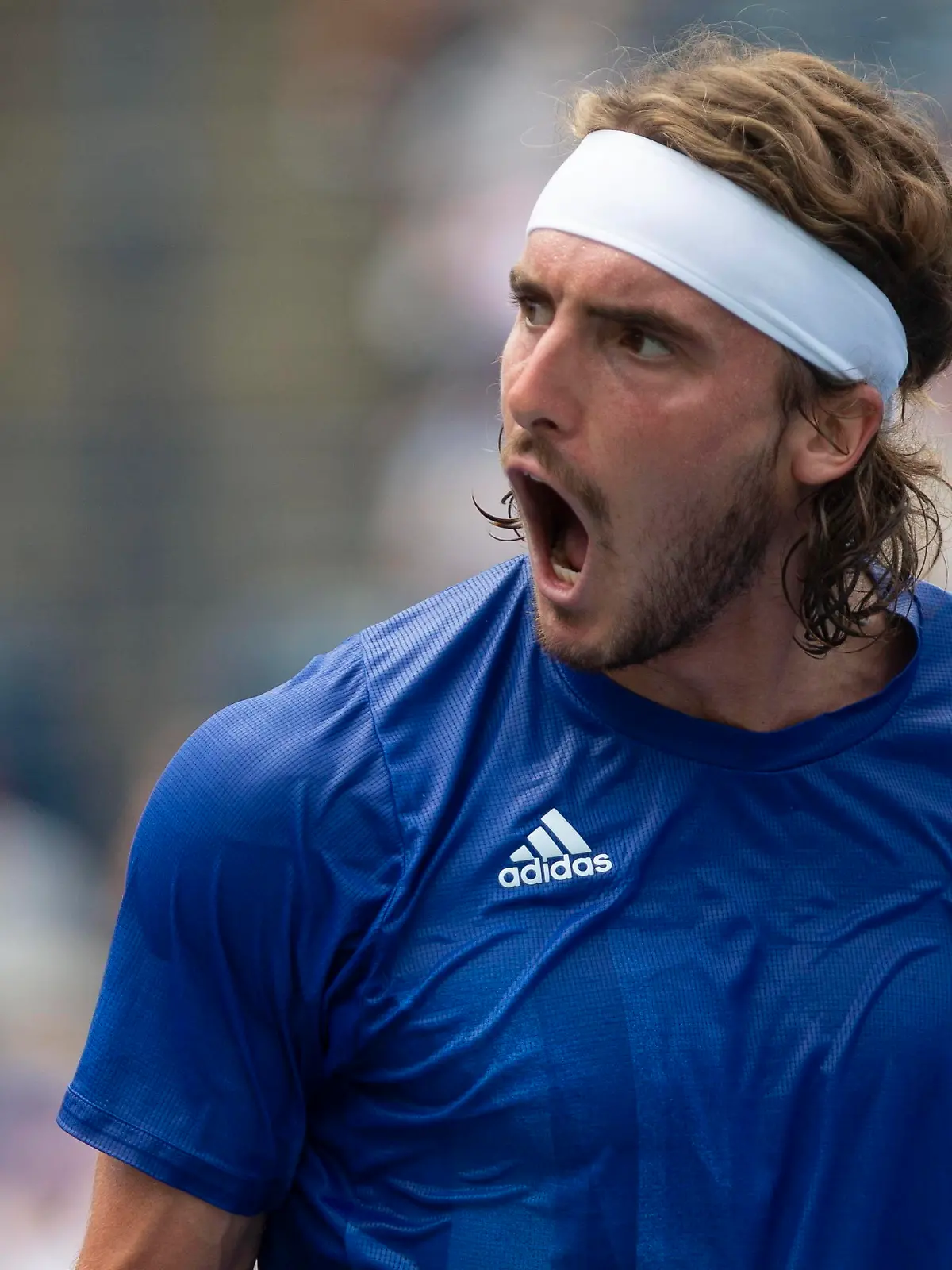  August 13, 2021, Toronto, on, Canada: Stefanos Tsitsipas of Greece celebrates match point during his 6-1, 6-4 win over Norway s Casper Ruud in men s National Bank Open tennis action in Toronto, Friday, Aug. 13, 2021 Stefanos Tsitsipas PUBLICATIONxINxGERxSUIxAUTxONLY - ZUMAc35_ 20210813_zaf_c35_019 Copyright: xChrisxYoungx