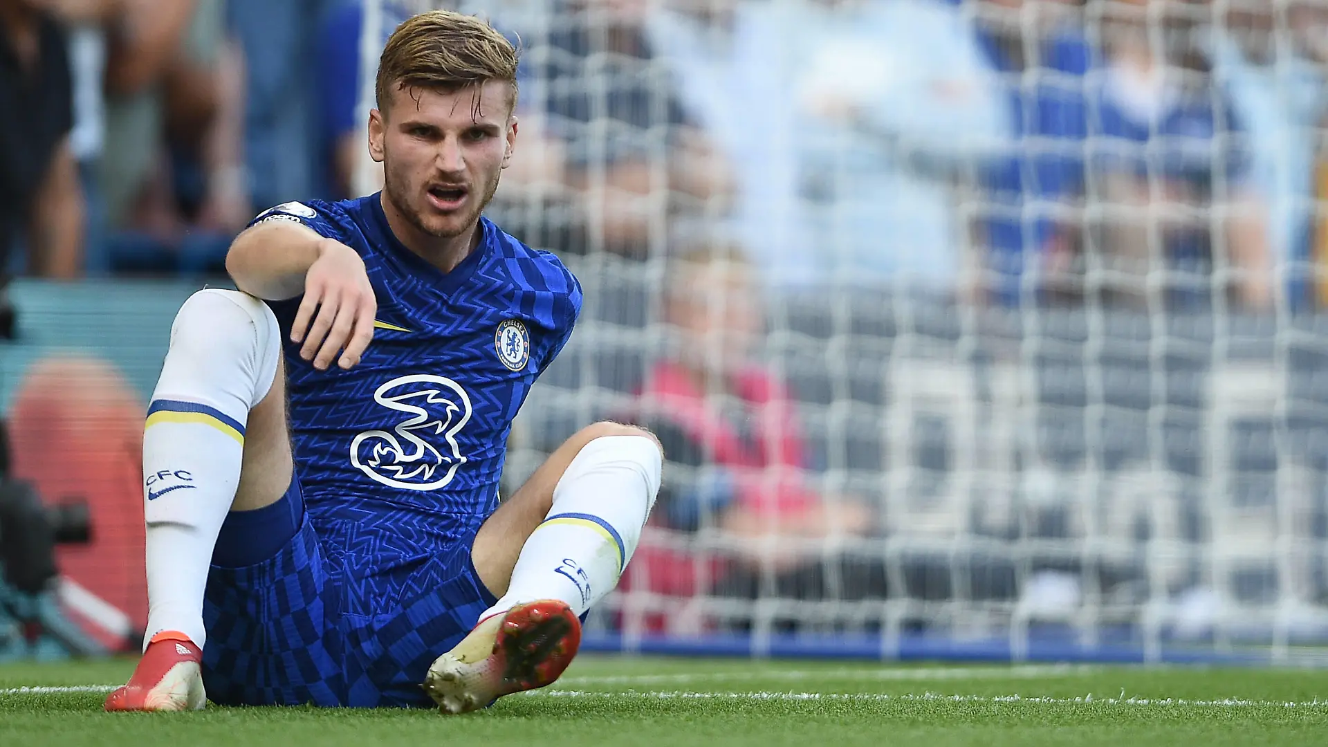 Chelsea v Crystal Palace Premier League Chelseas Timo Werner during the Premier League match at Stamford Bridge, London PUBLICATIONxNOTxINxUKxCHN Copyright: xDanielxHamburyx FIL-15779-0067