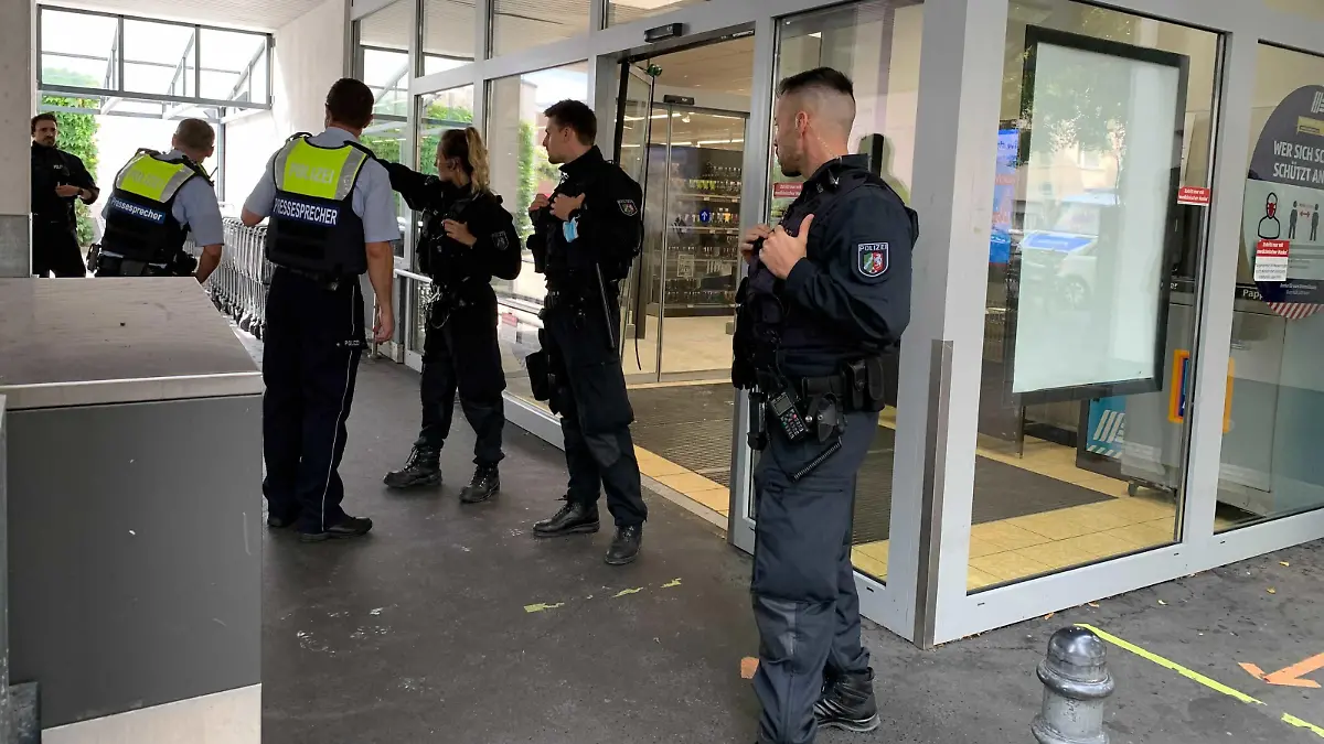 Die Polizei konnte den Mann kurz nach dem Überfall festnehmen.