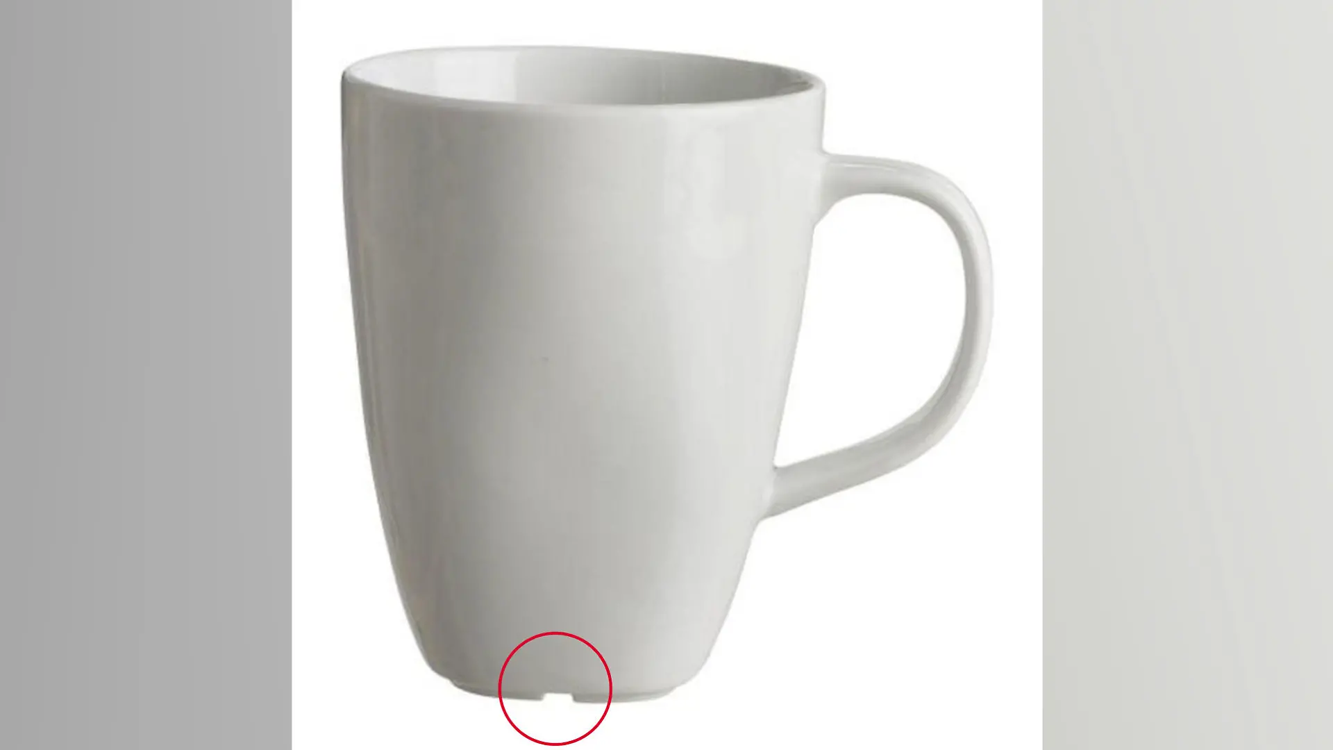 Tasse Kerben