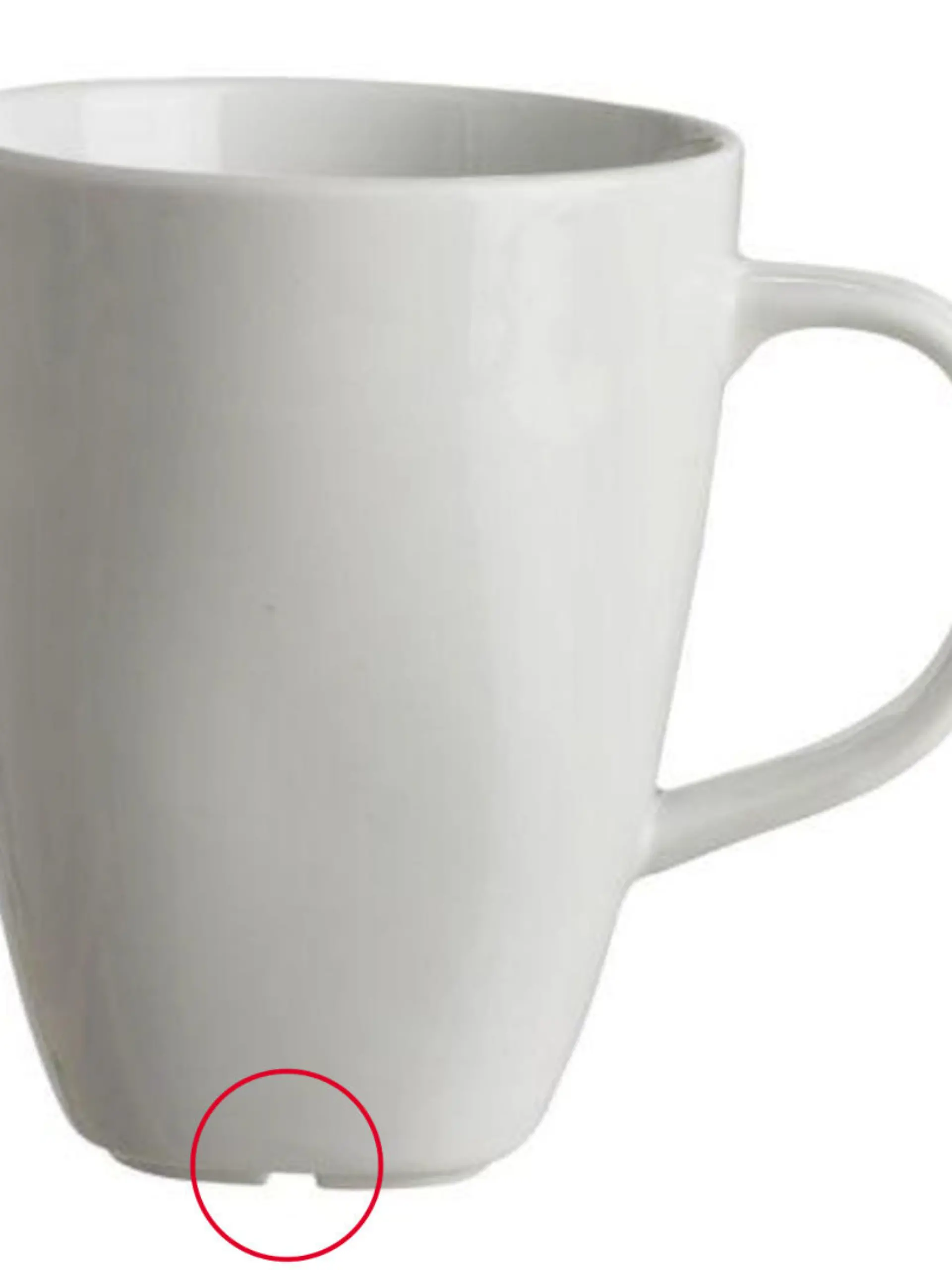Tasse Kerben